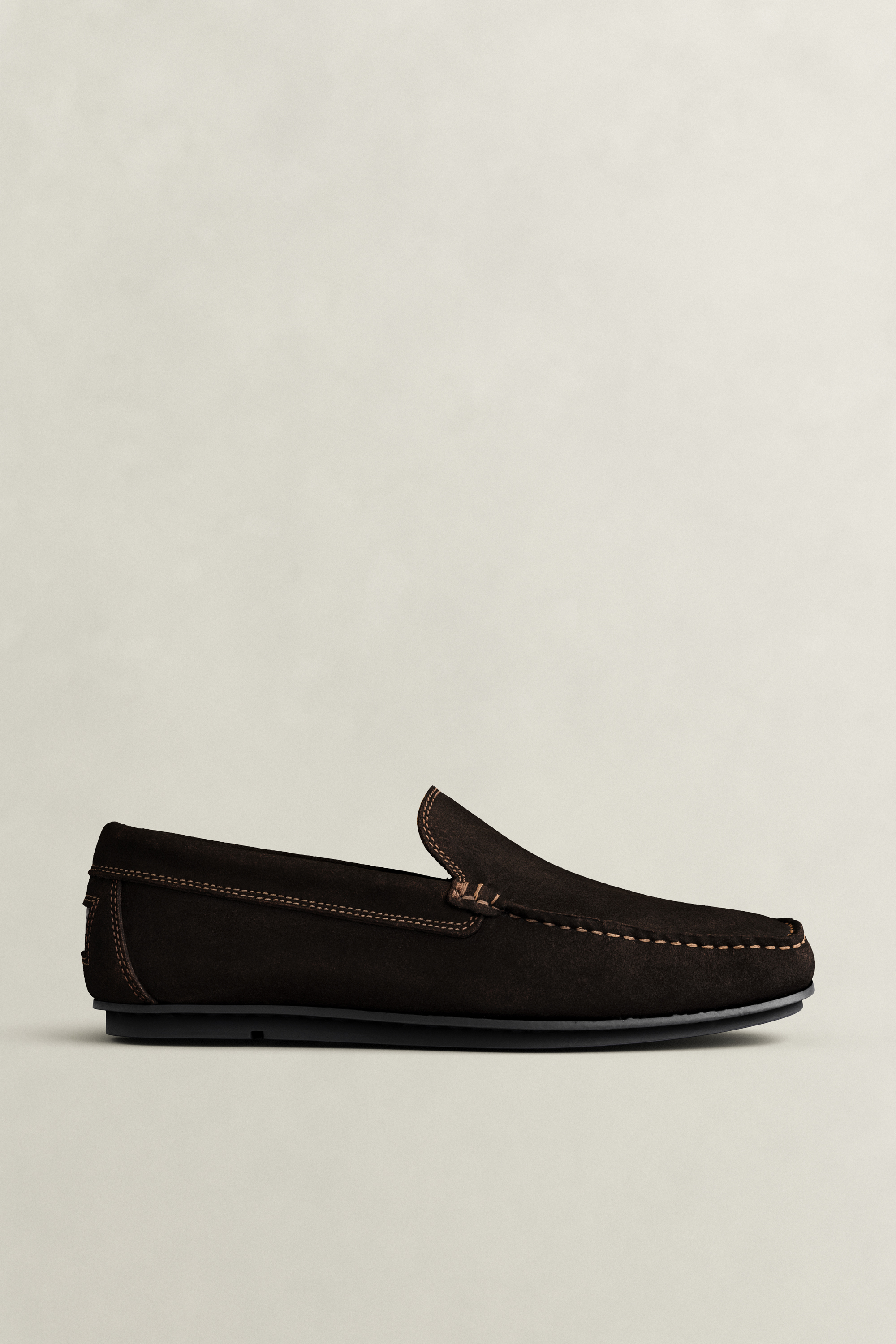 Gant Men's Brown Wilmon Suede Loafers (44) Dark