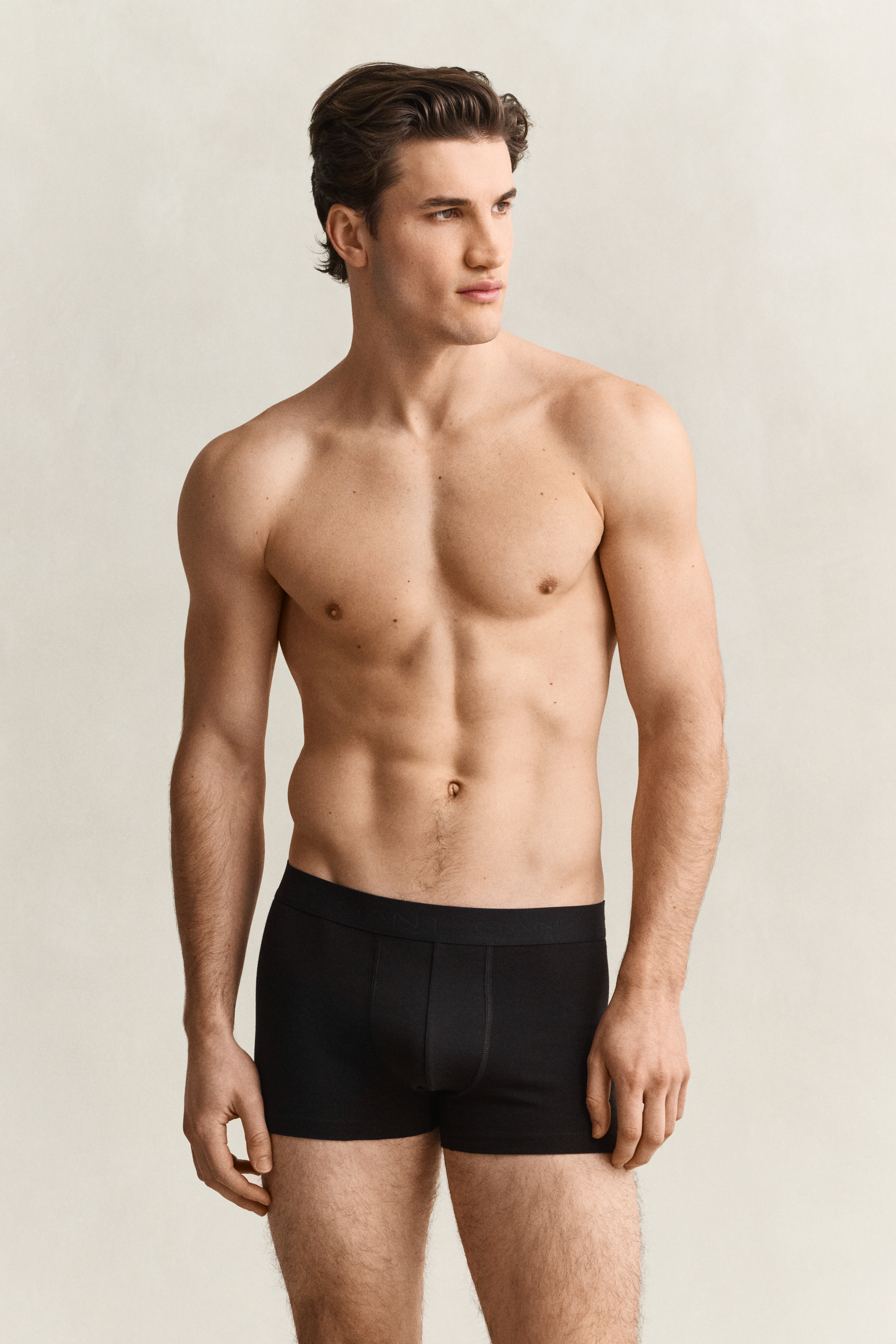 Gant Men's Black 3-Pack Tonal Trunks (Xxxl)