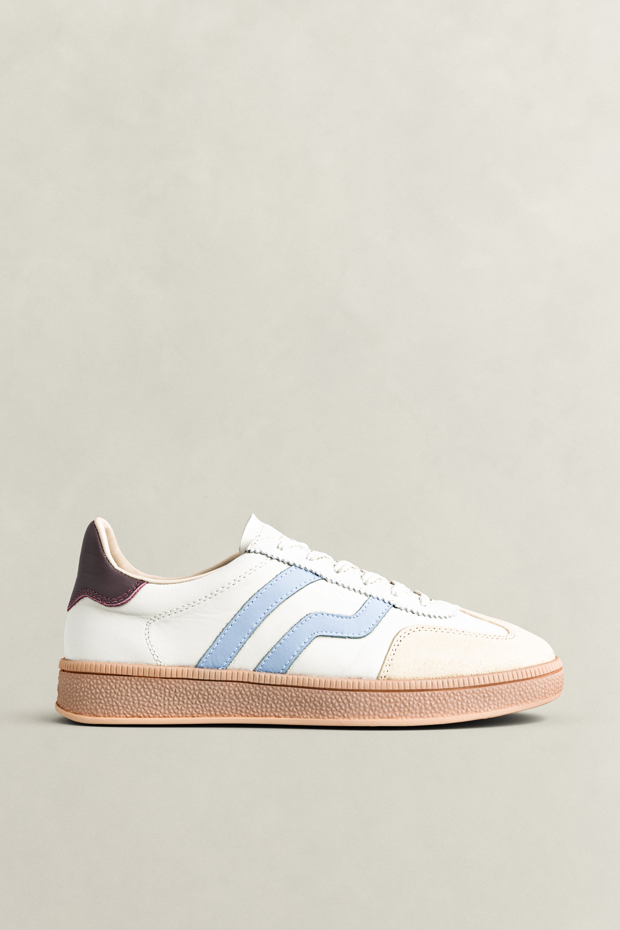 Gant Women's Blue Cuzima Leather Sneakers (38) Rich