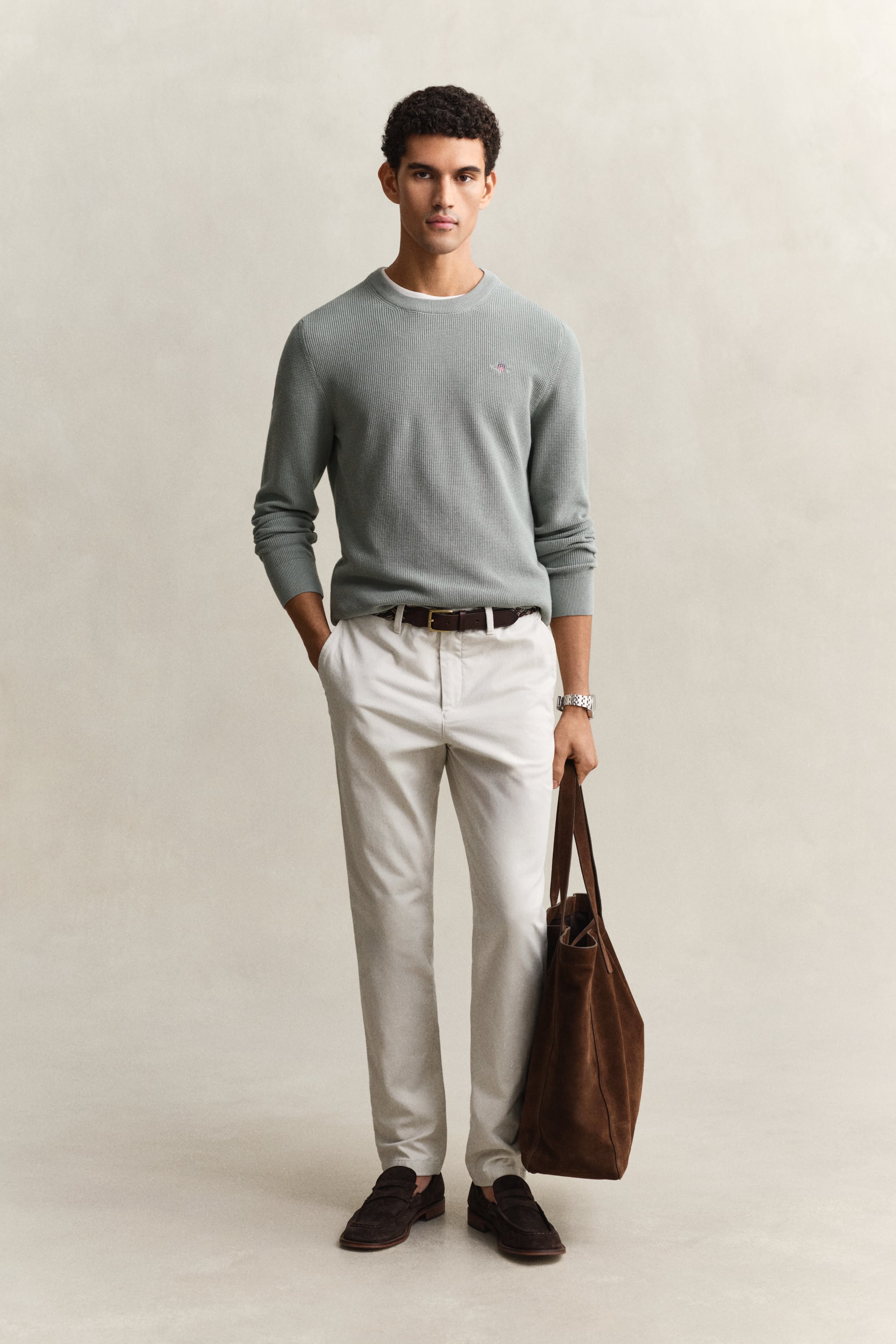 Gant Men's Sand Slim Fit Classic Chinos (32/36)
