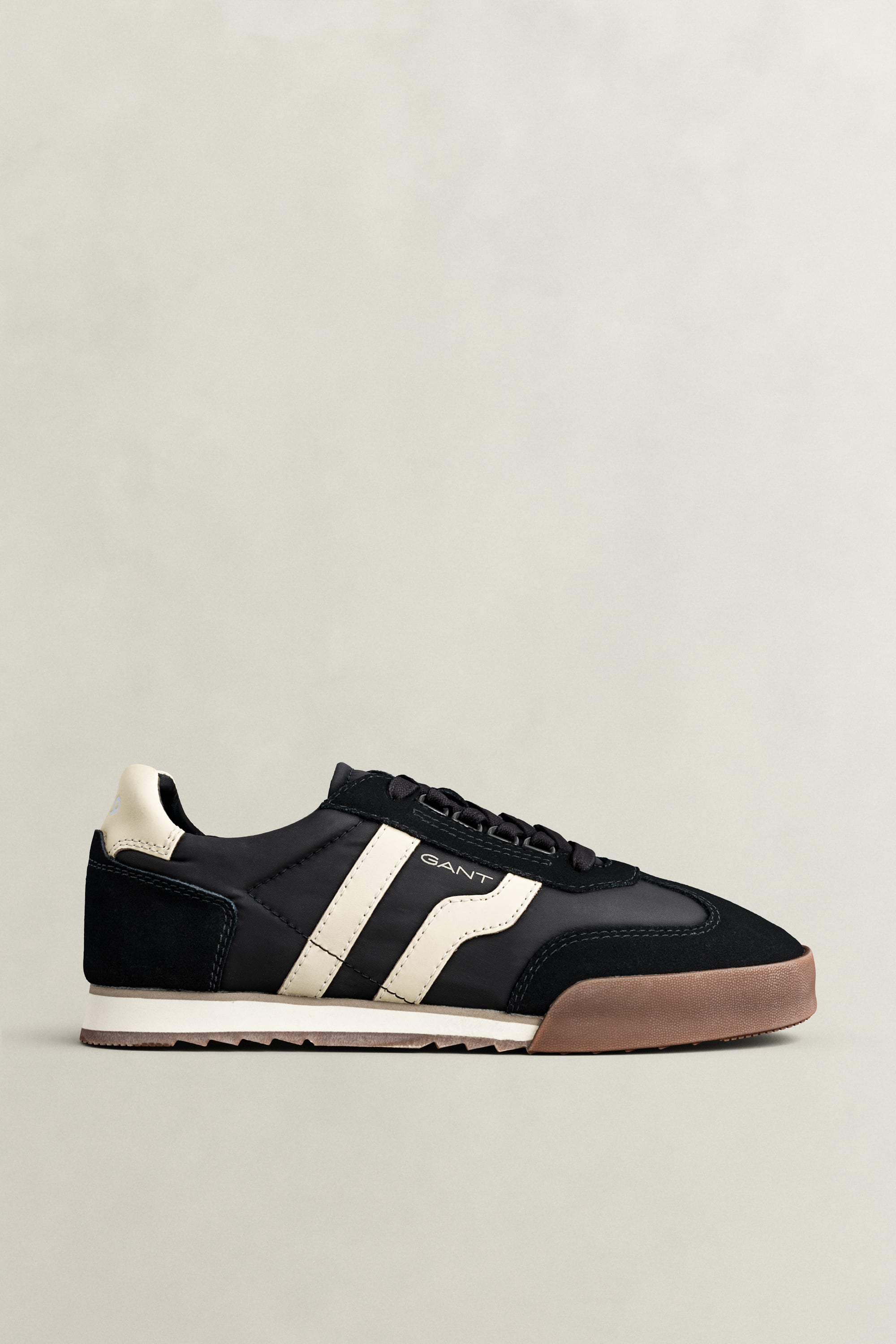 Gant Men's Black Baylle Suede Sneakers (45)