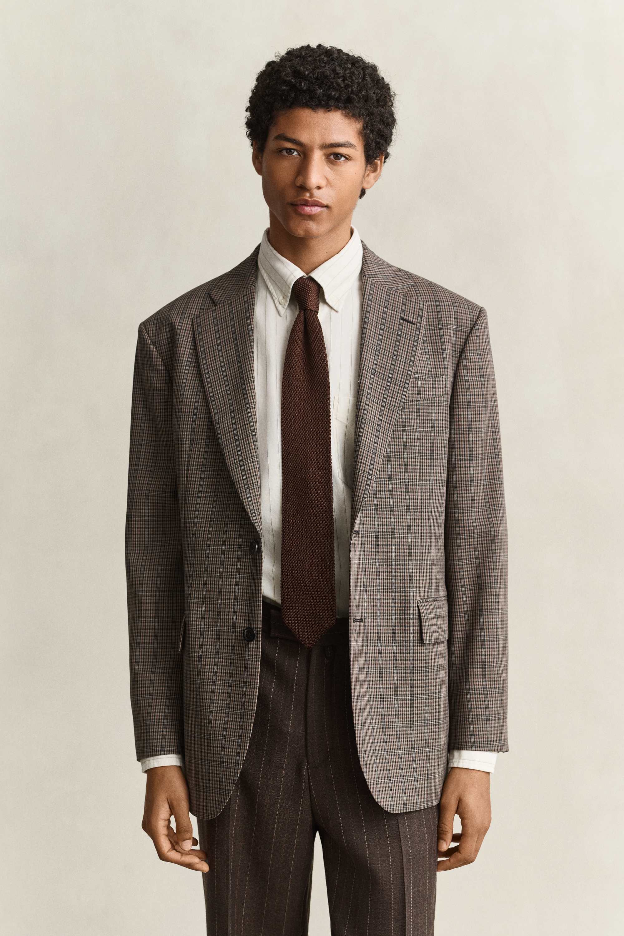 Tailored Suit Jacket DUSKY ANTHRACITE
