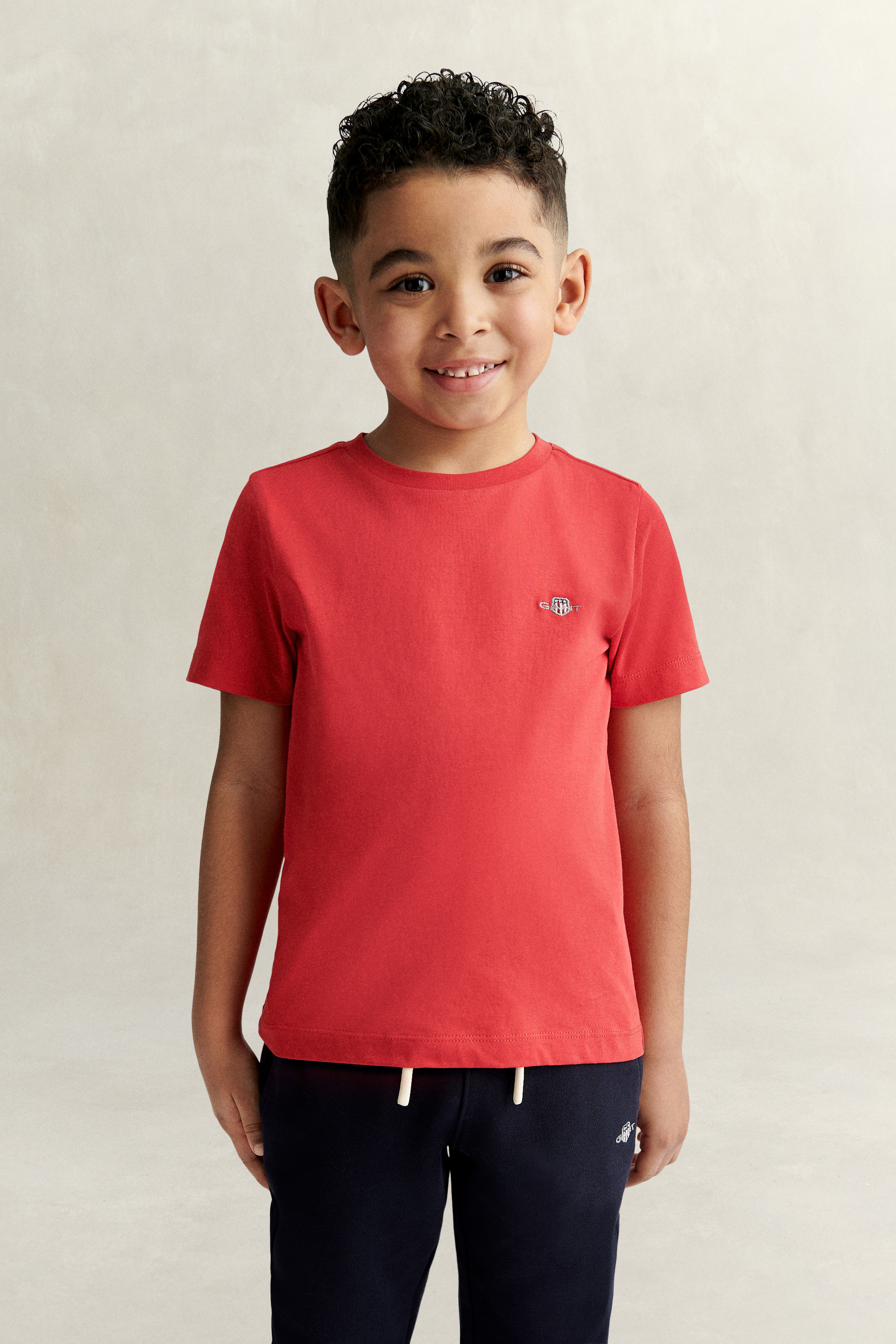 Gant Unisex Kids Rose Red Kids Shield T-Shirt (98/104)