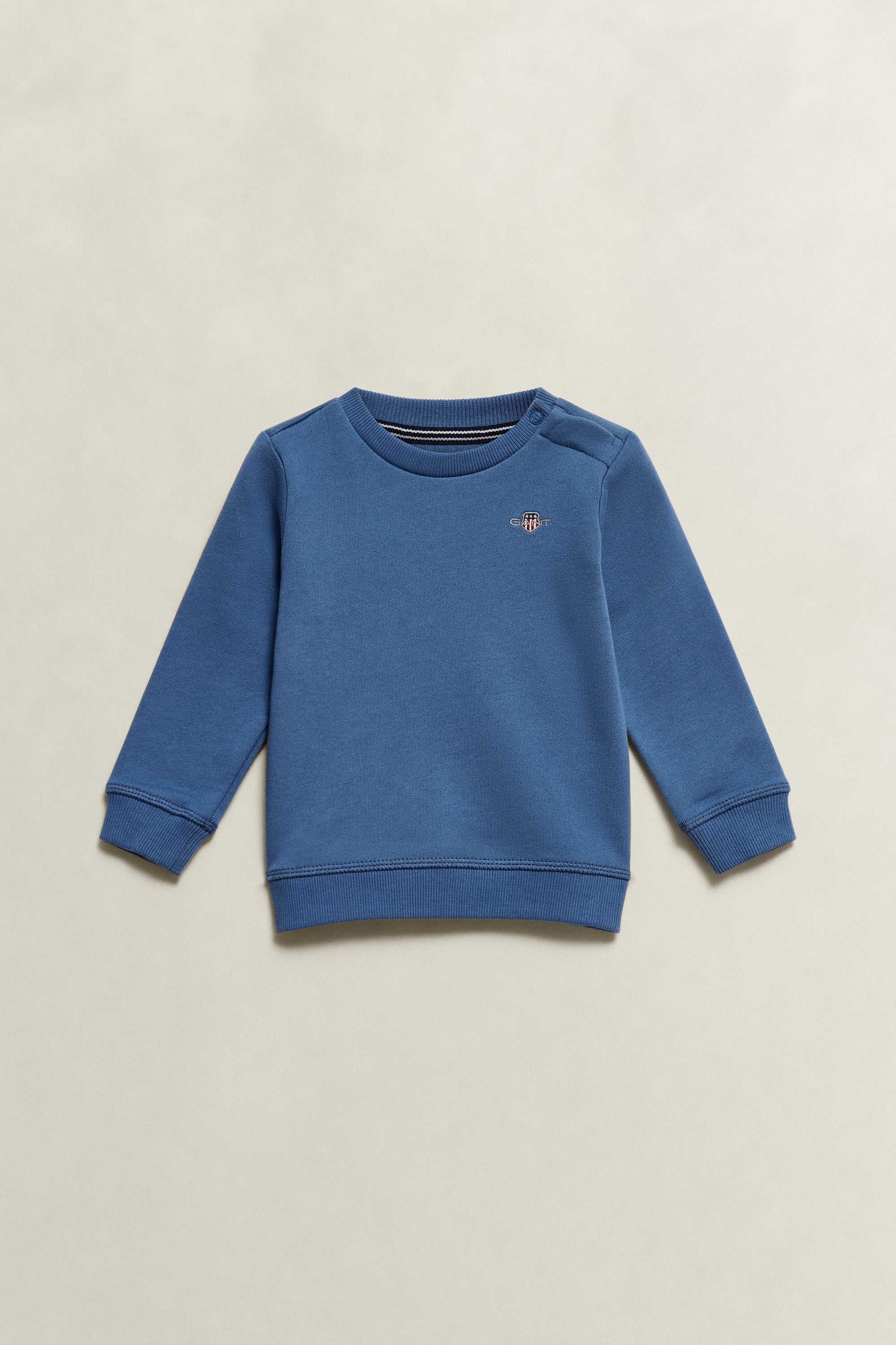 Gant Unisex Kids Blue Kids Shield Sweatshirt (92) Salty Sea