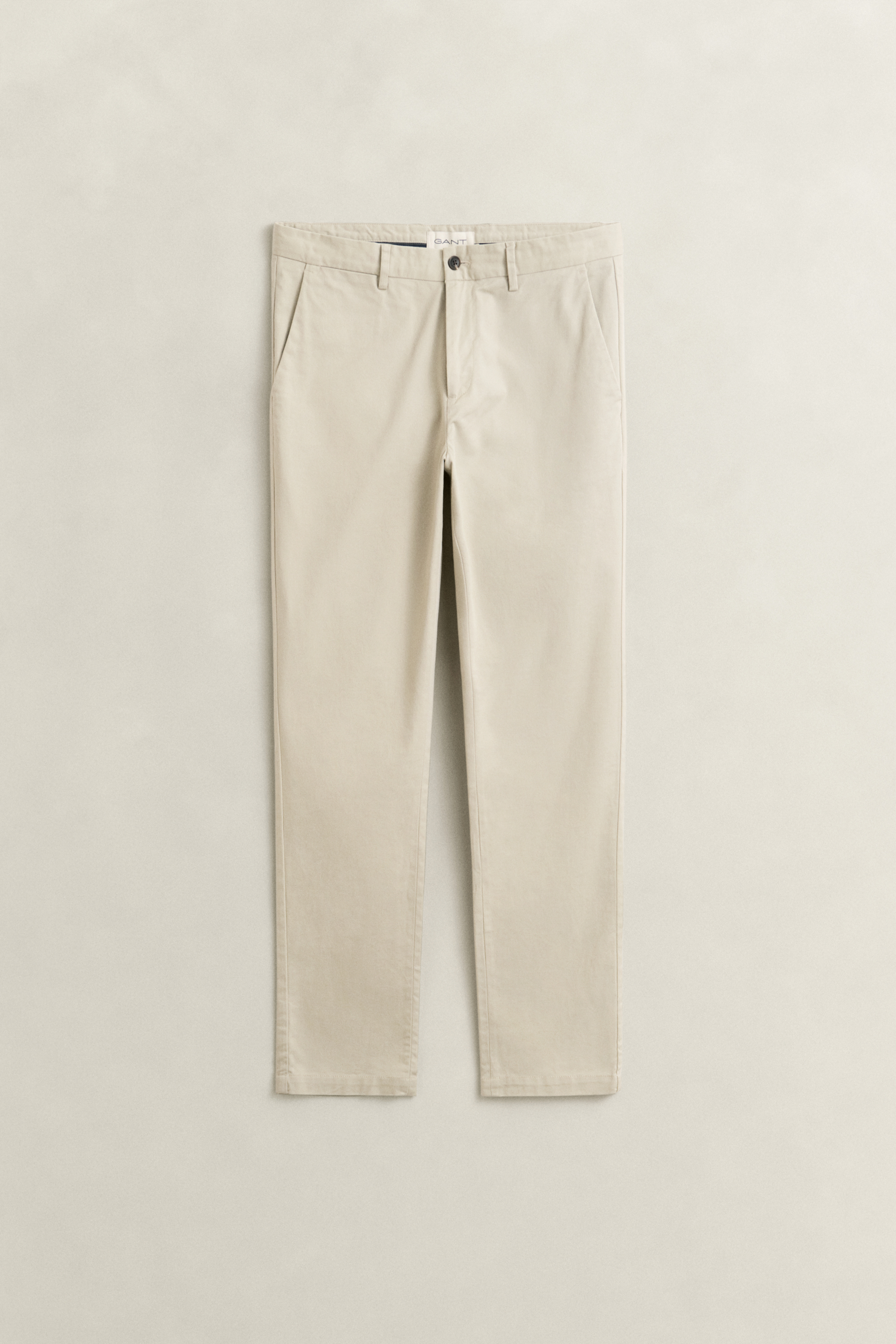 Gant Men's Clay Beige Slim Fit Smart Chinos (42/32)