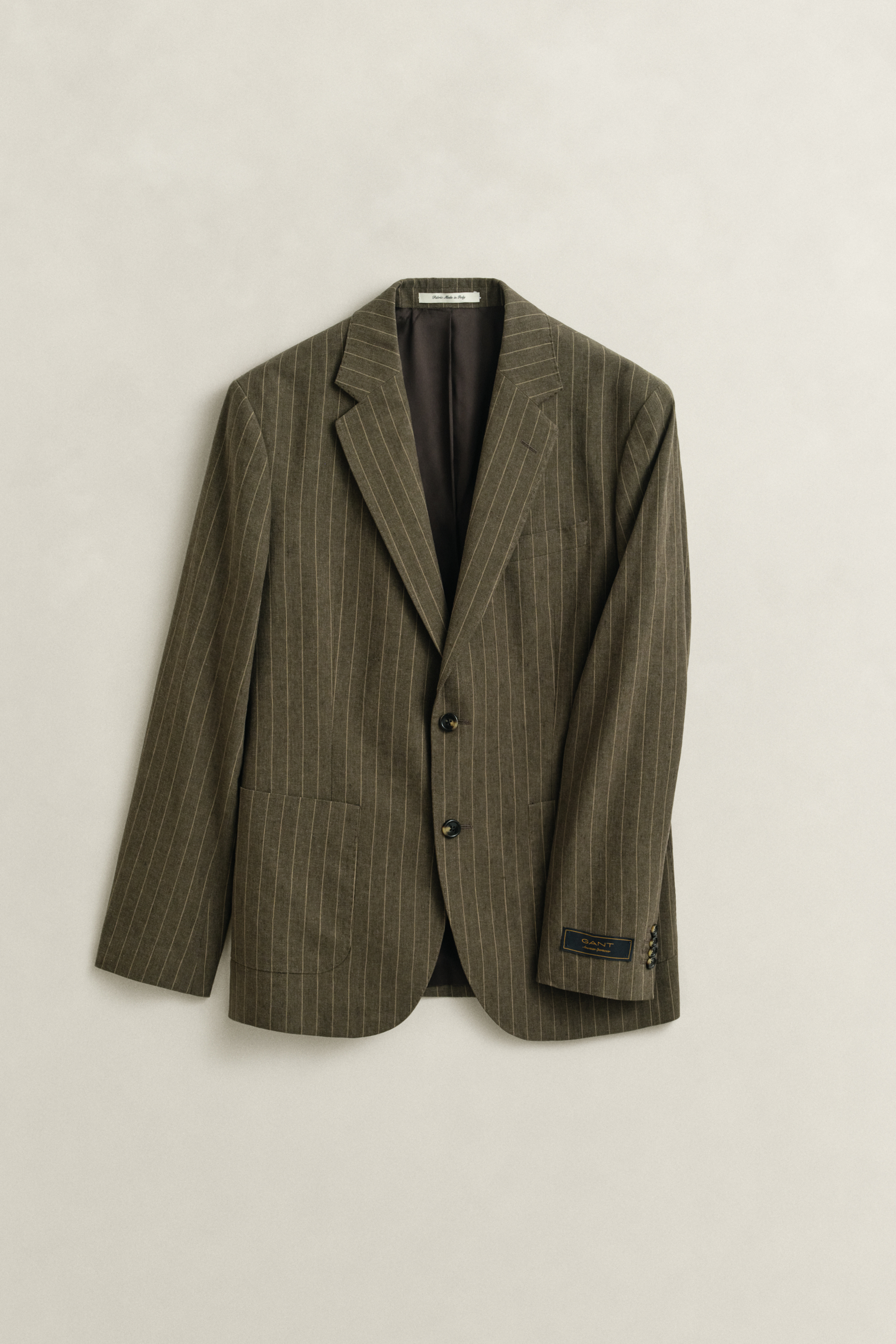Pinstriped Suit Jacket
