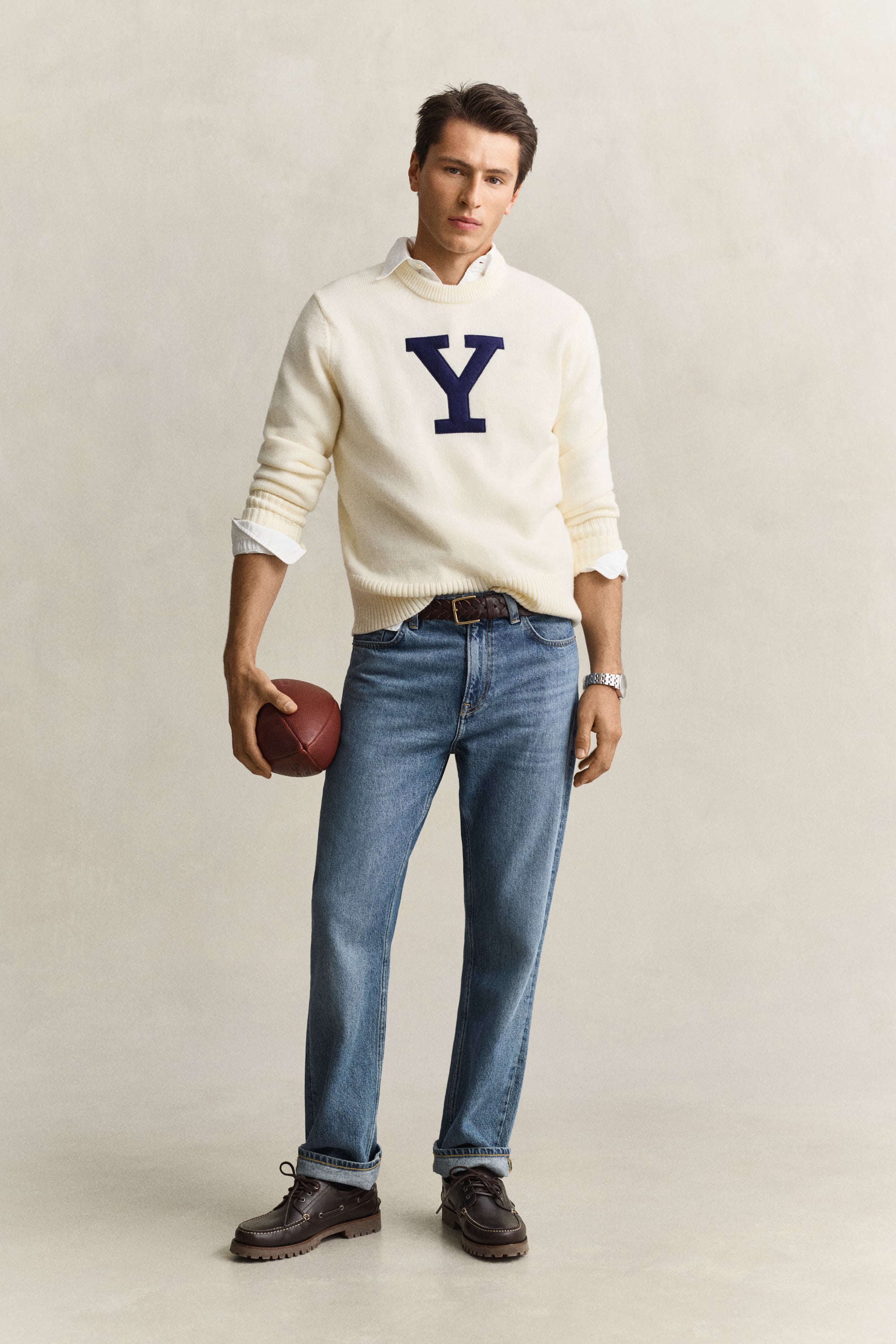 x Yale Merino Wool Sweater