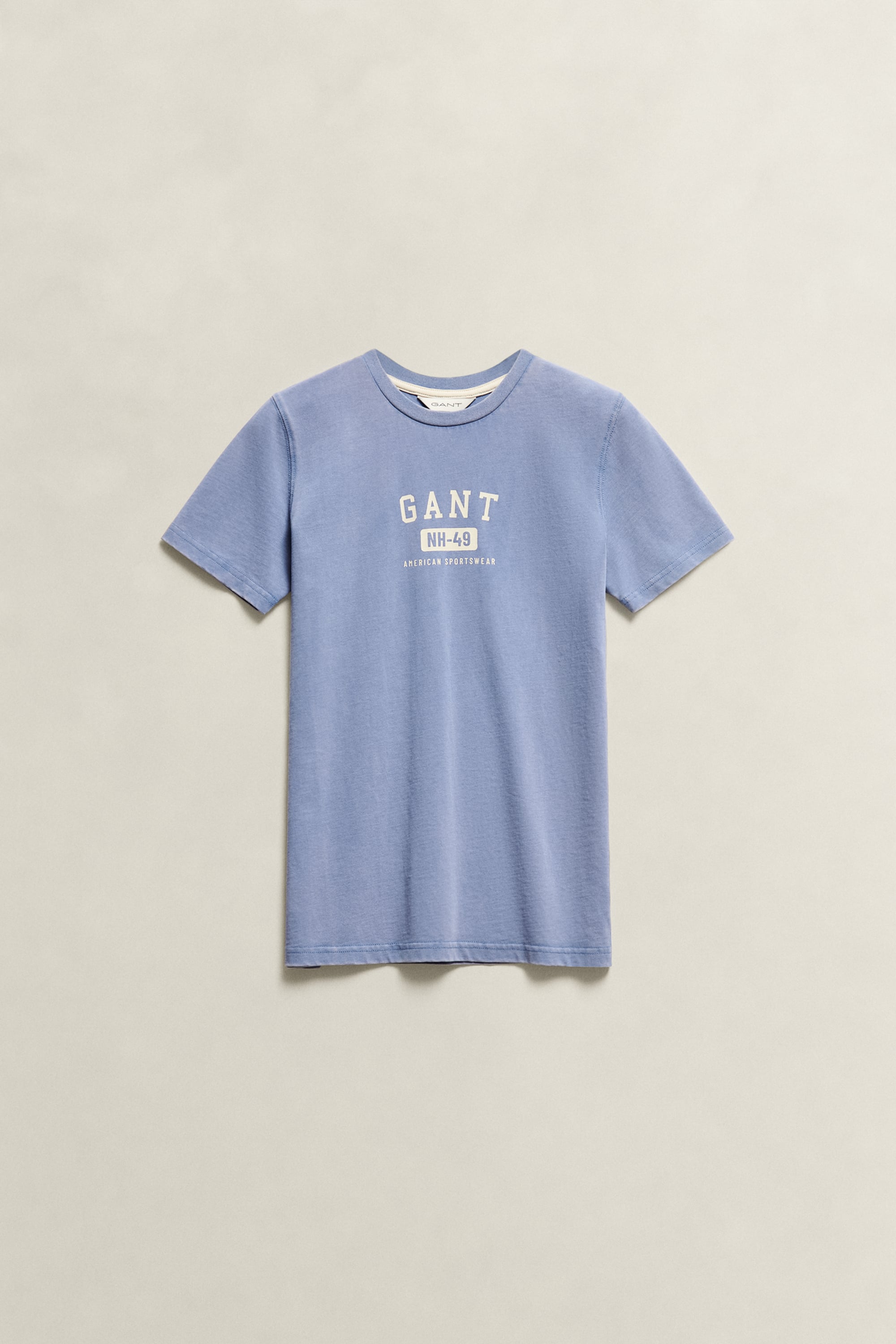 Gant Men's Faded Denim Teens Teen Boys Washed T-Shirt (122/128)
