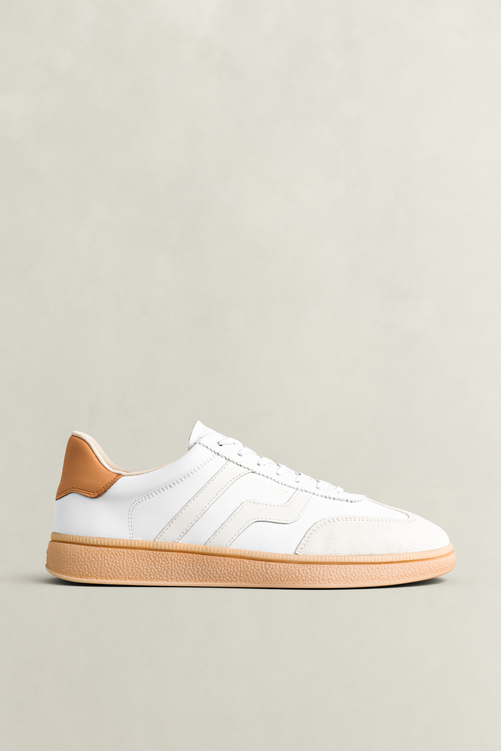 Gant Men's White Cuzmo Leather Sneakers (46)