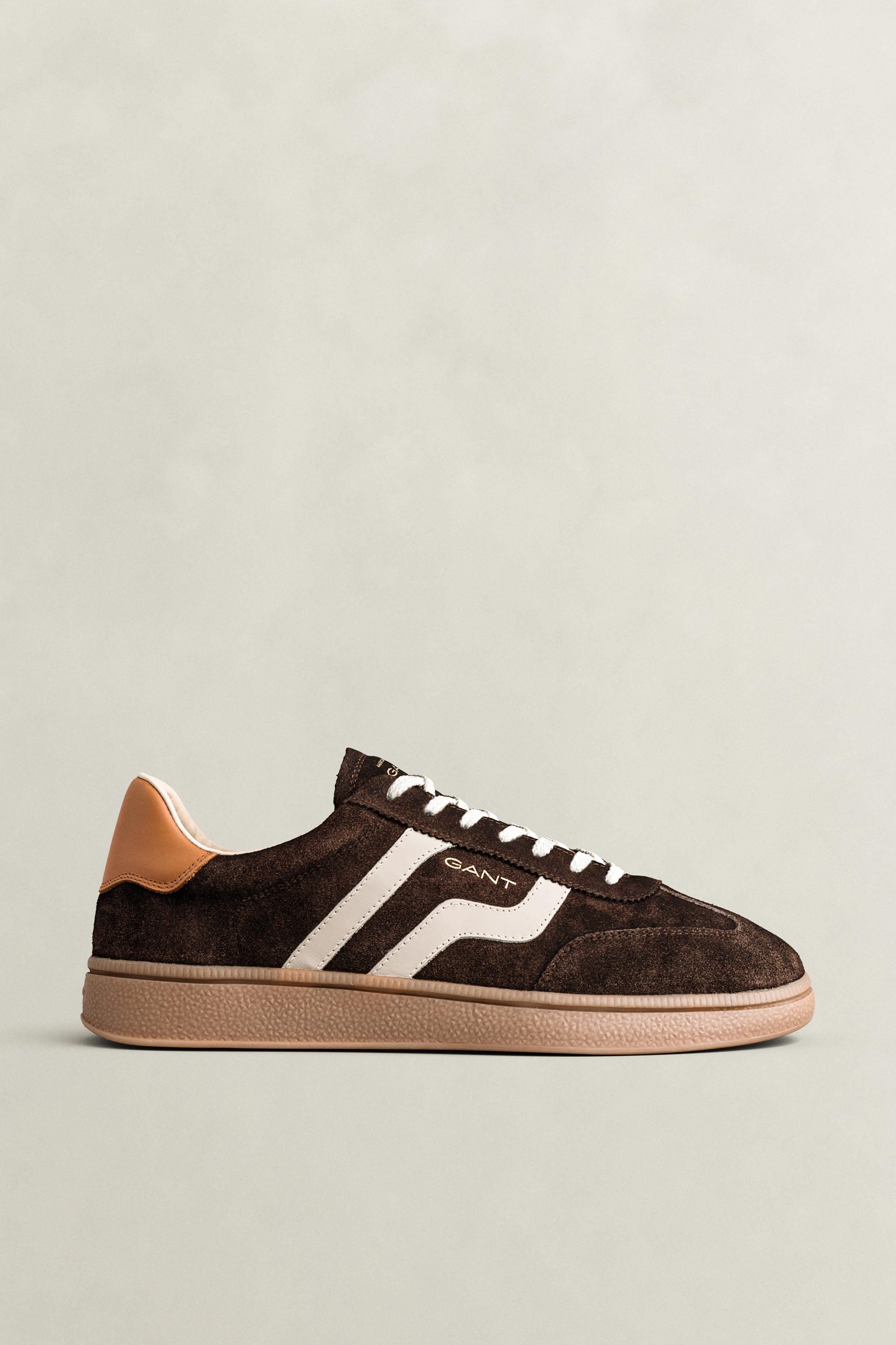 Gant Men's Brown Cuzmo Suede Sneakers (41) Dark