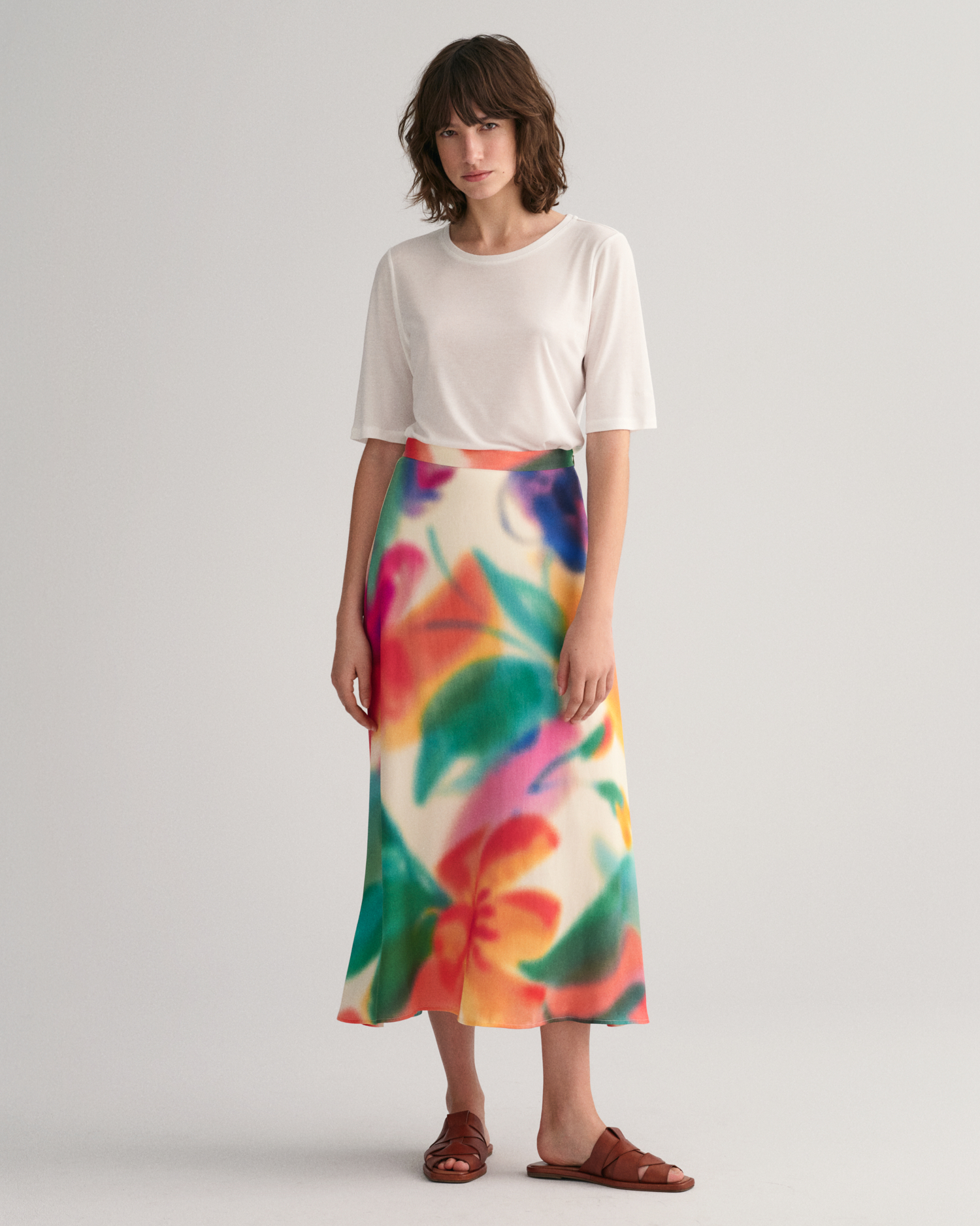 GANT Women Floral Print Skirt ,