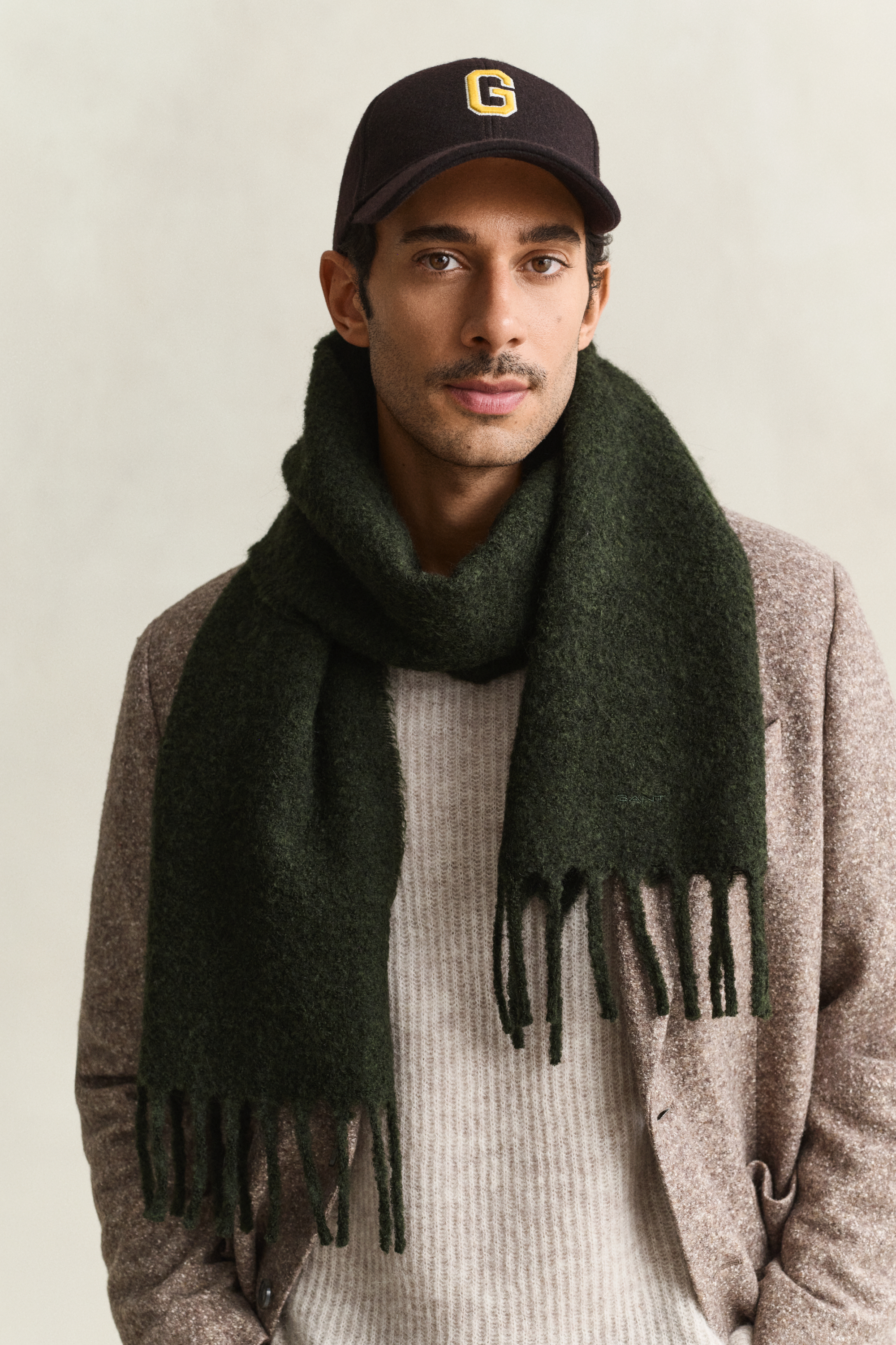 Brushed Bouclé Scarf EVENING