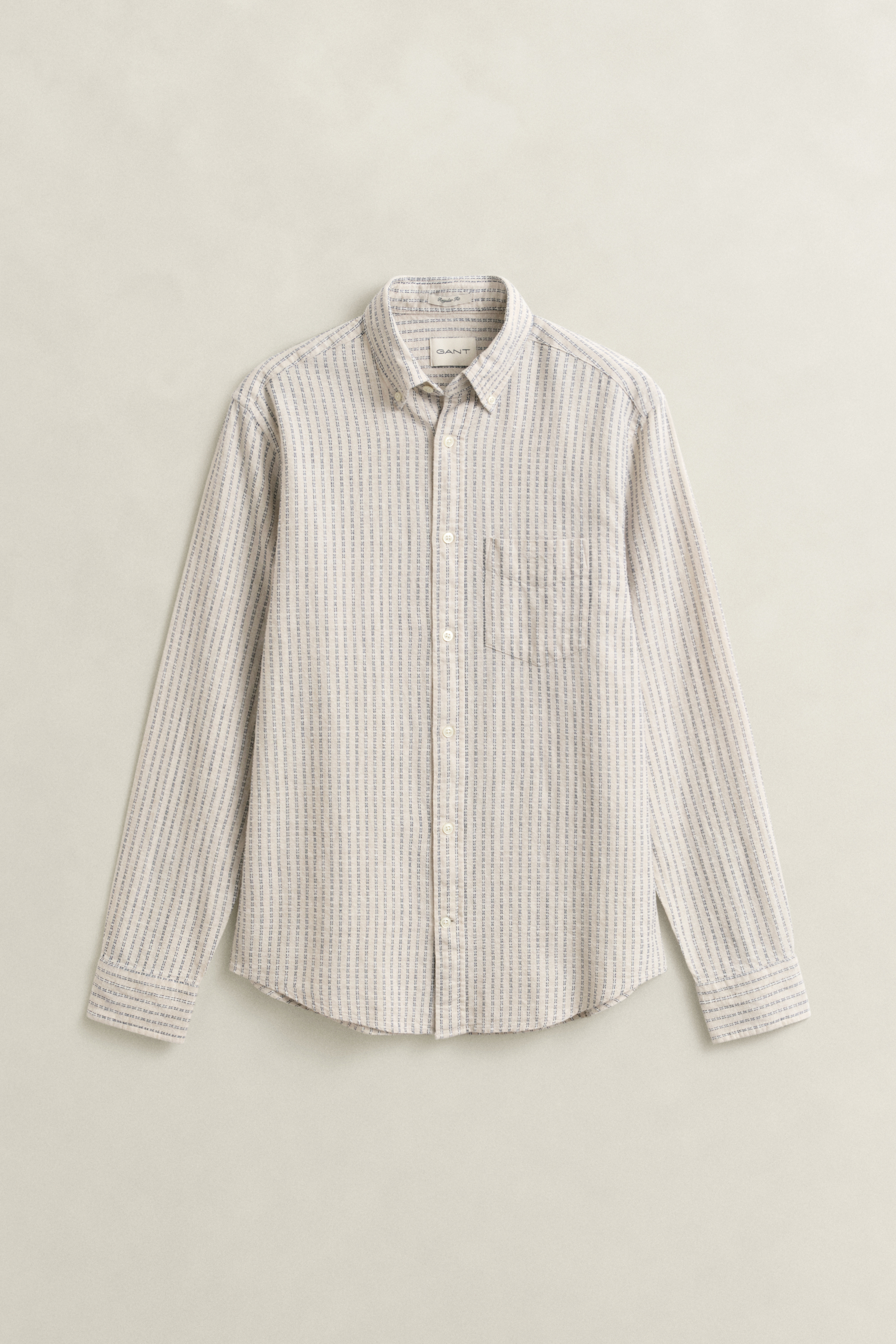 Striped Linen Blend Shirt