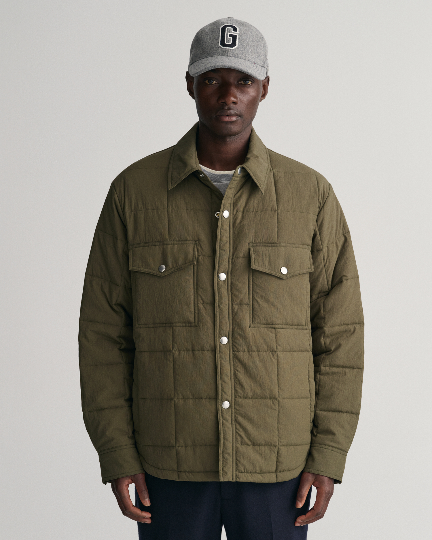 Quilted Shirt Jacket - GANT