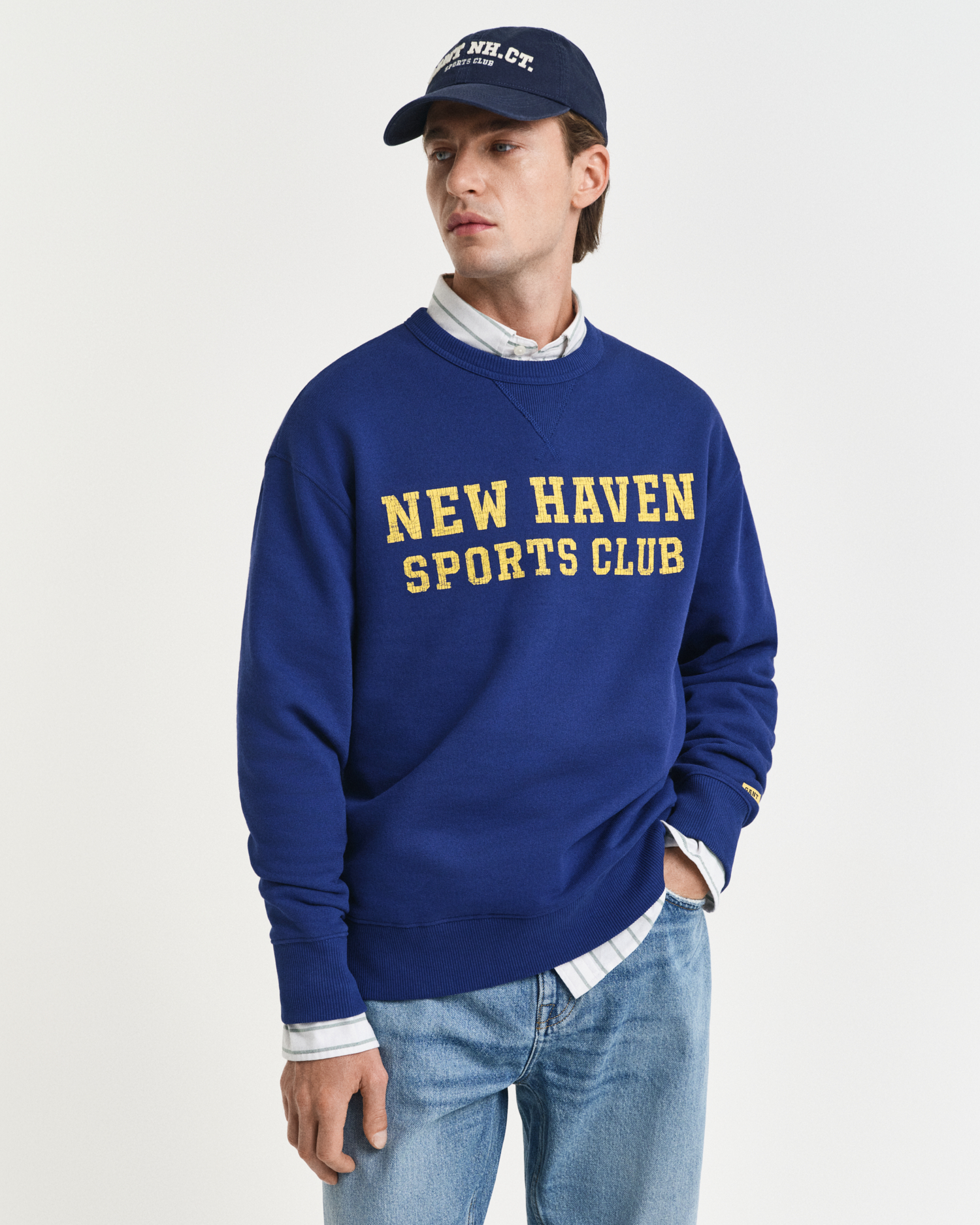 Gant Men's Graphic Crew Neck Sweatshirt (M)
