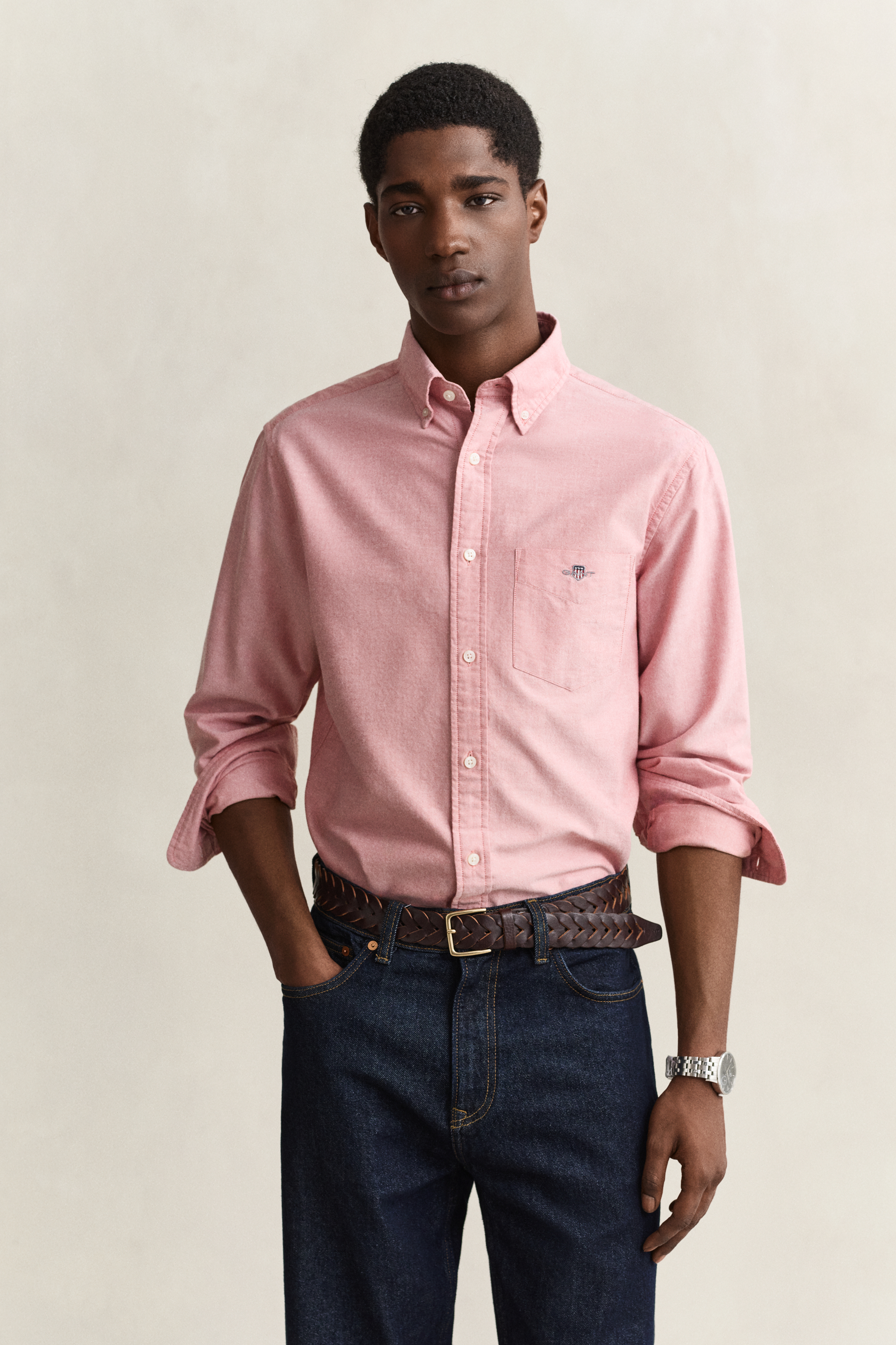 Gant Men's Maple Fire Regular Fit Classic Oxford Shirt (Xxxl)