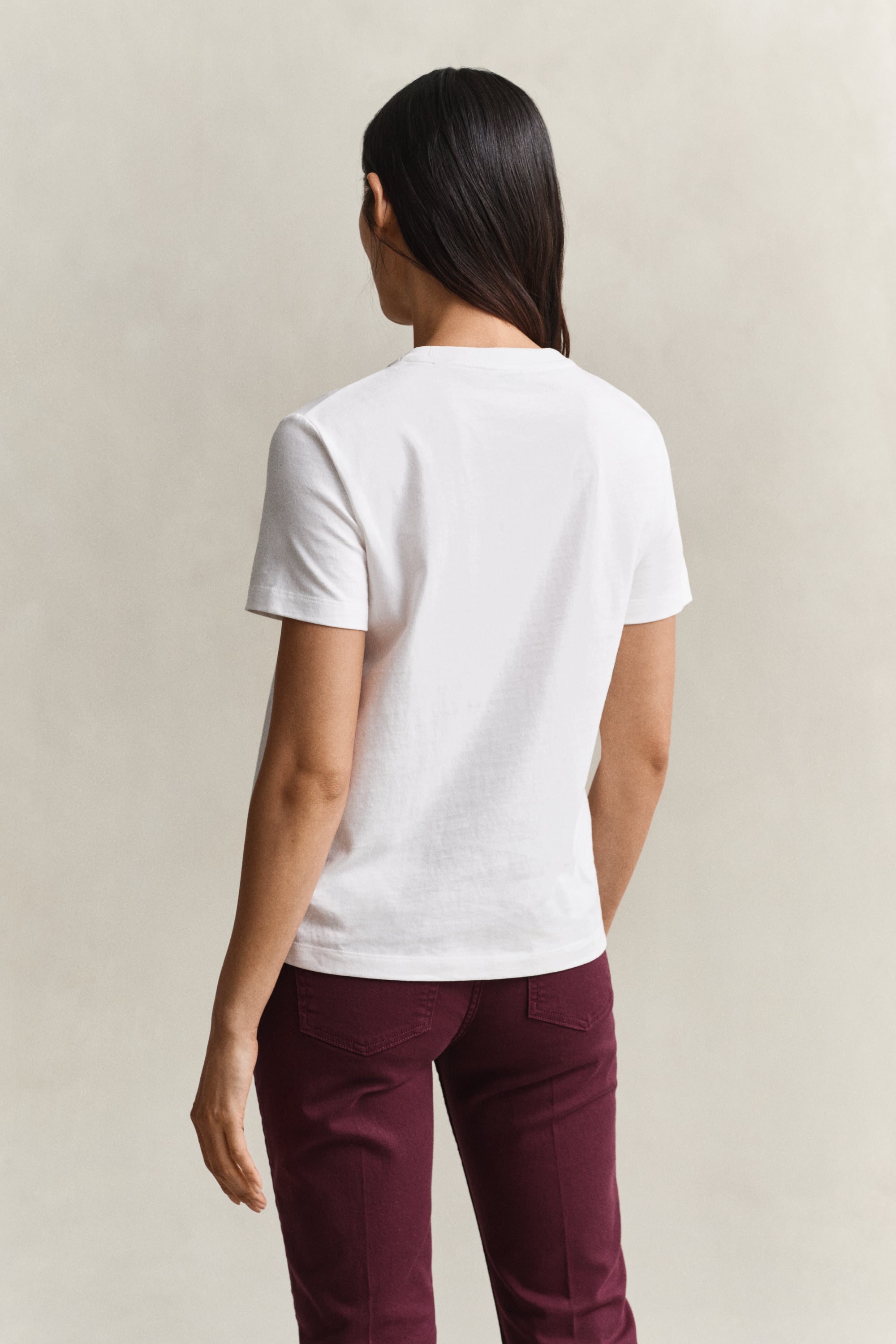 Gant Graphic T-shirt In White
