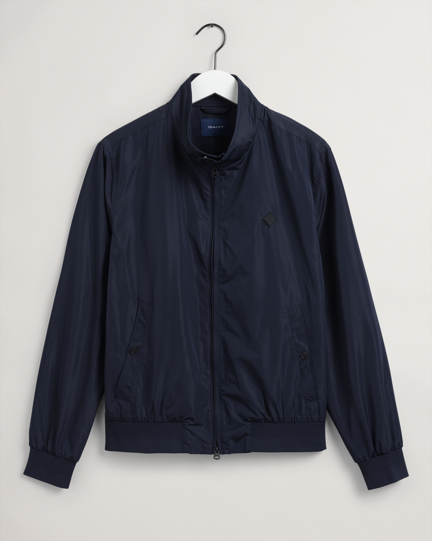 nylon harrington jacket