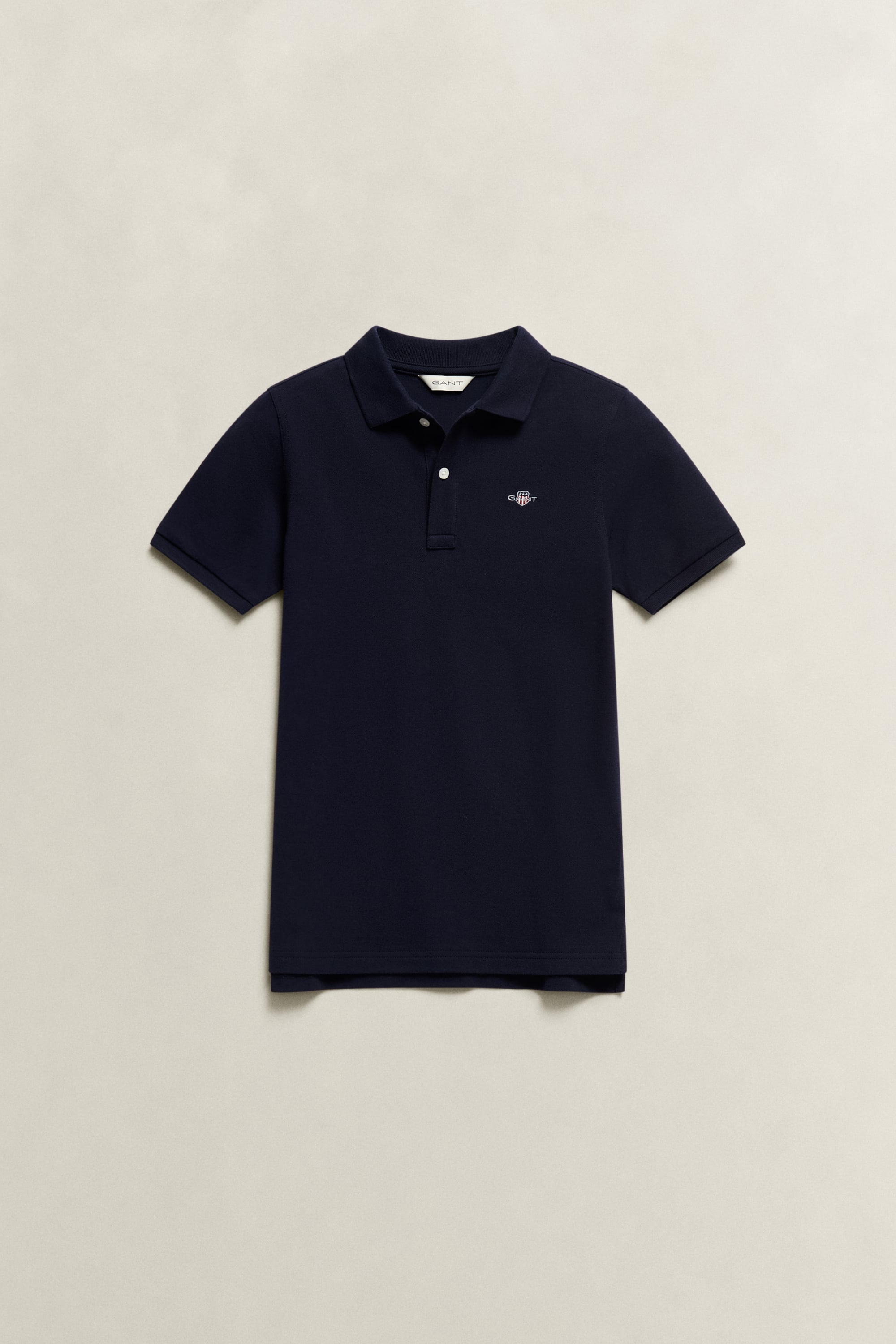 Gant Men's Navy Teens Teen Boys Shield Polo Sweater (134) Evening Blue