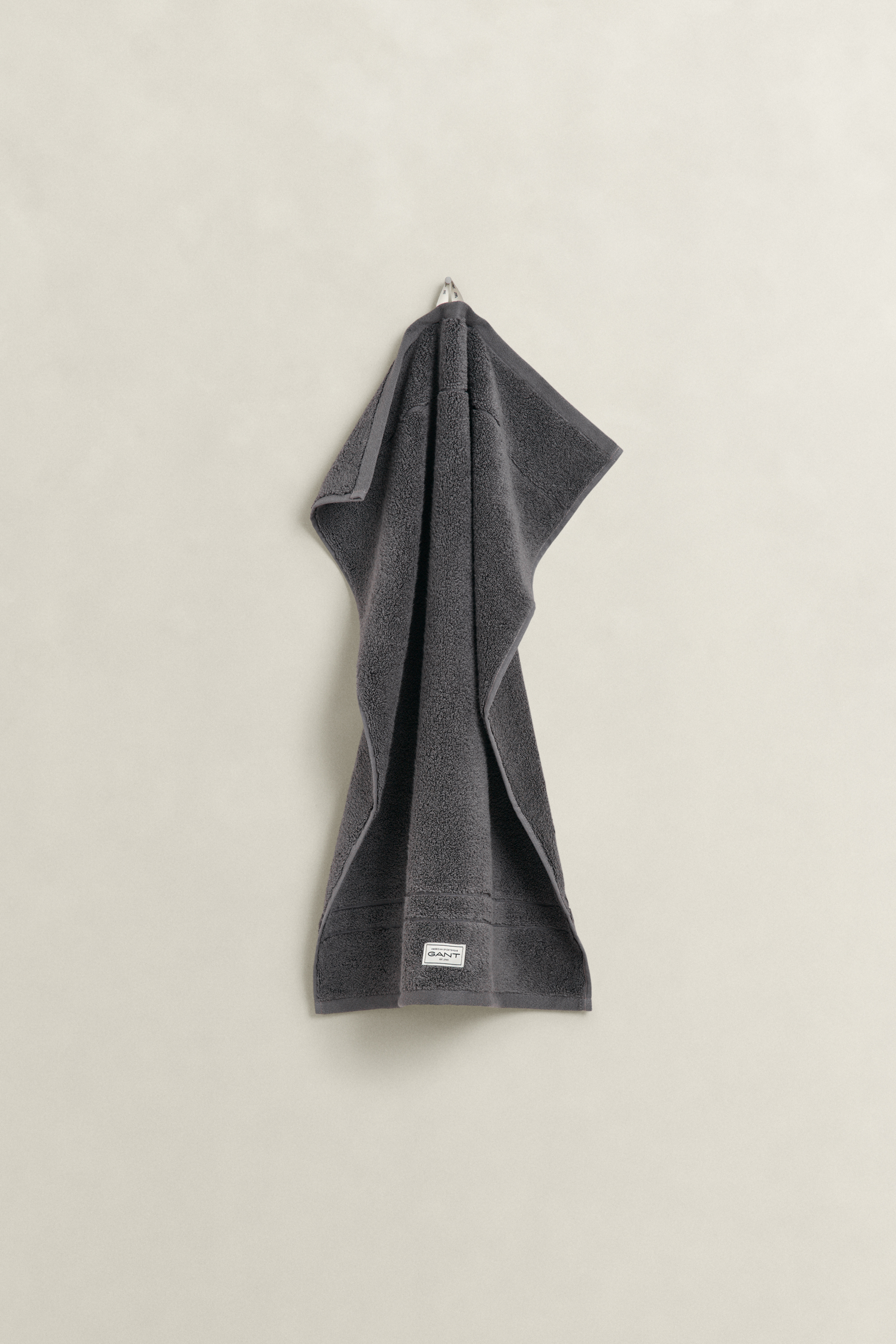 Gant Unisex Anchor Grey Home Decor Premium Towel 50X70 (50X70)