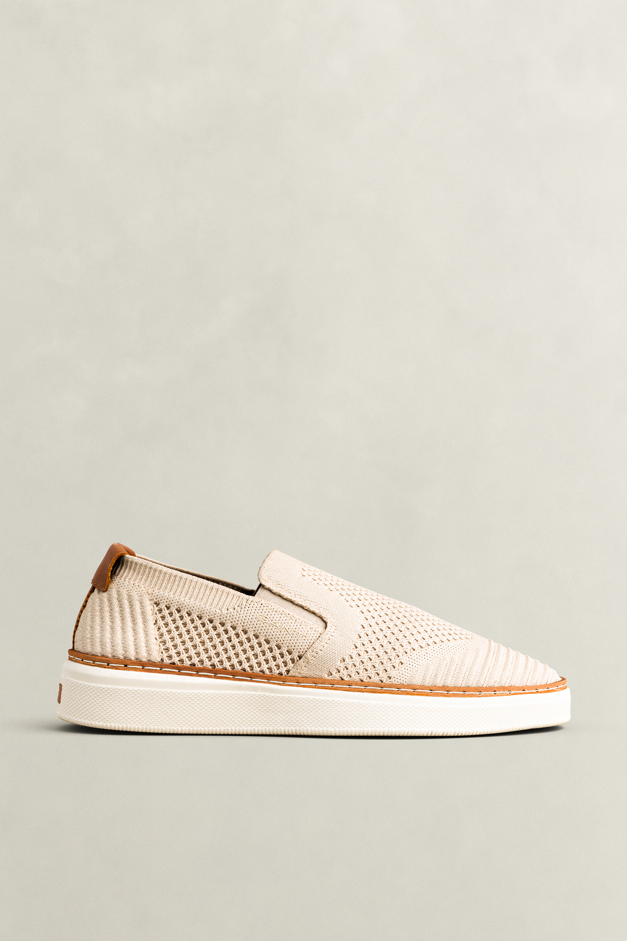 Gant Men's Beige San Prep Sneakers (44) Light Taupe