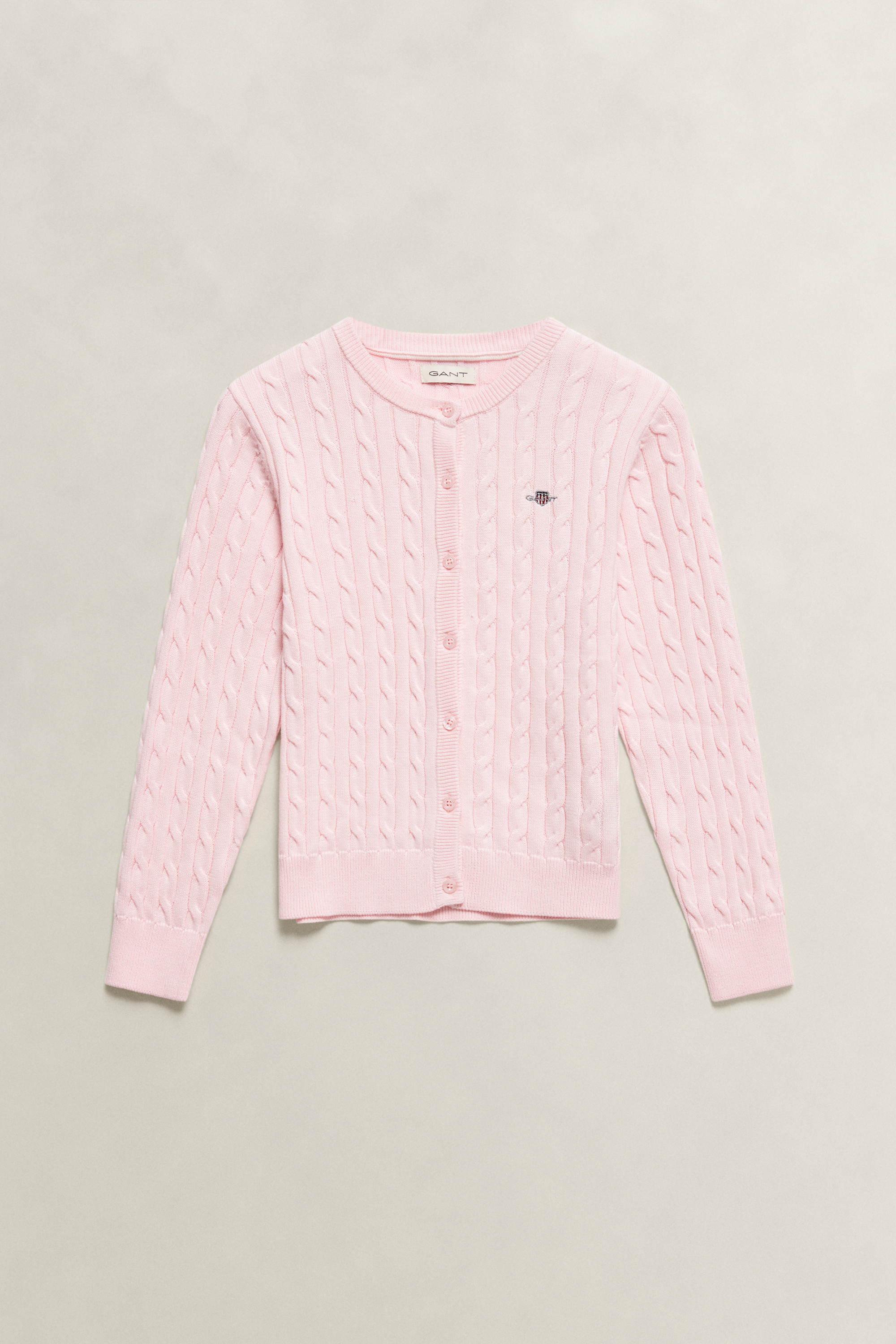 Teen Girls Cable Knit Cardigan