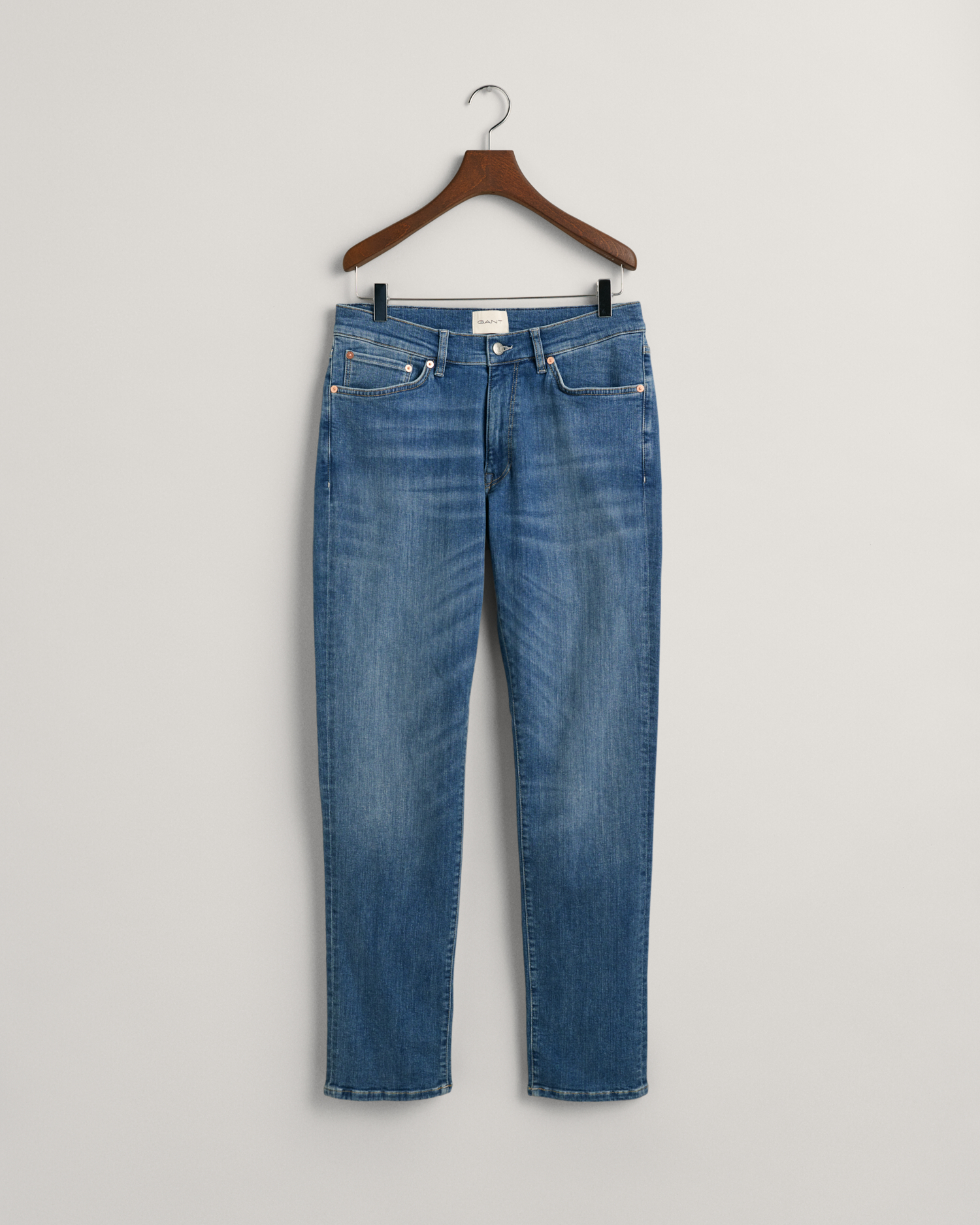 GANT Men Extra Slim Fit Active Recover Jeans (42/32) Blue