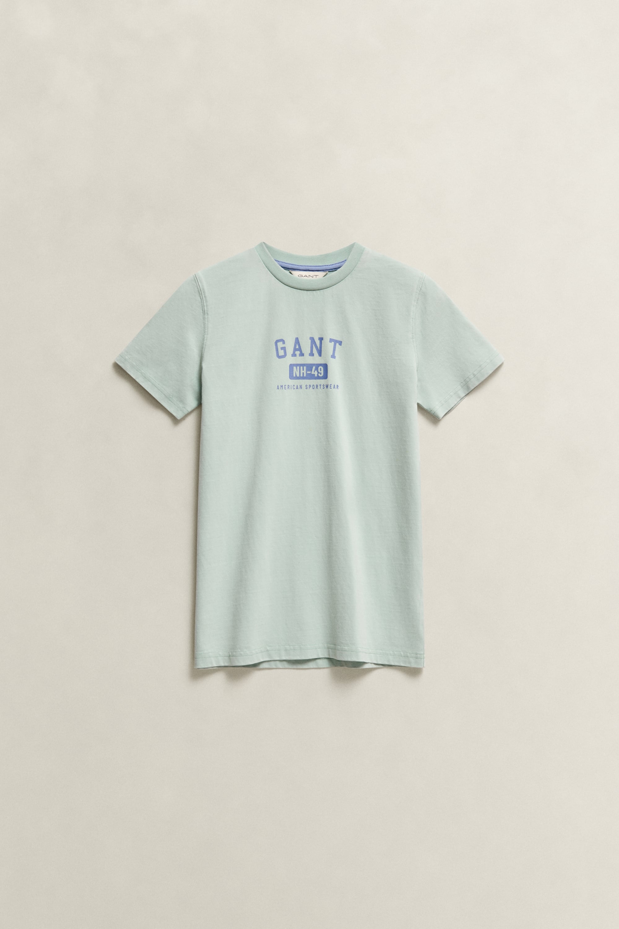 Gant Men's Washed Turquoise Teens Teen Boys Washed T-Shirt (134)