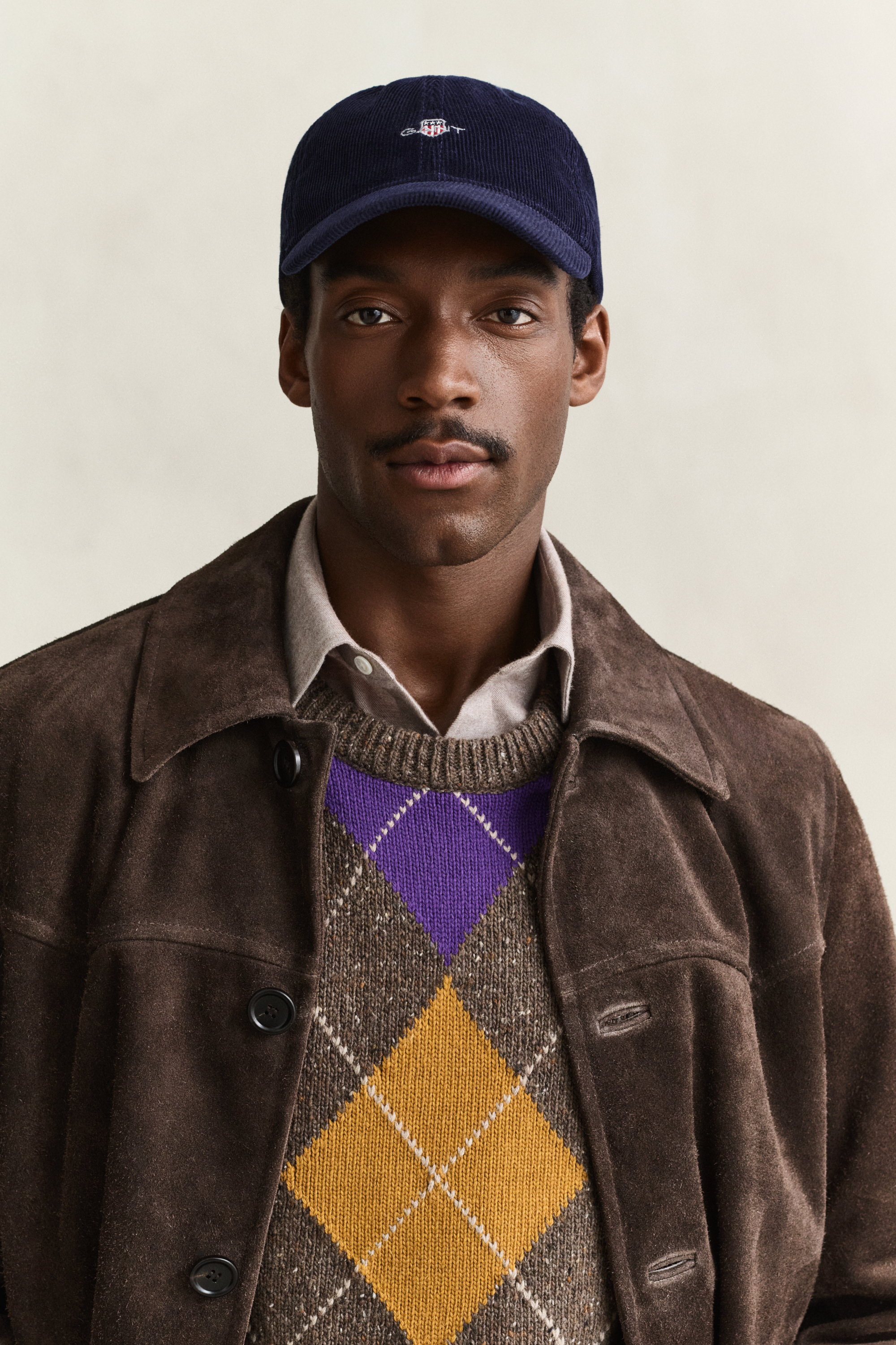 Gant Blue Shield Cord Cap - Navy - One - Image 4