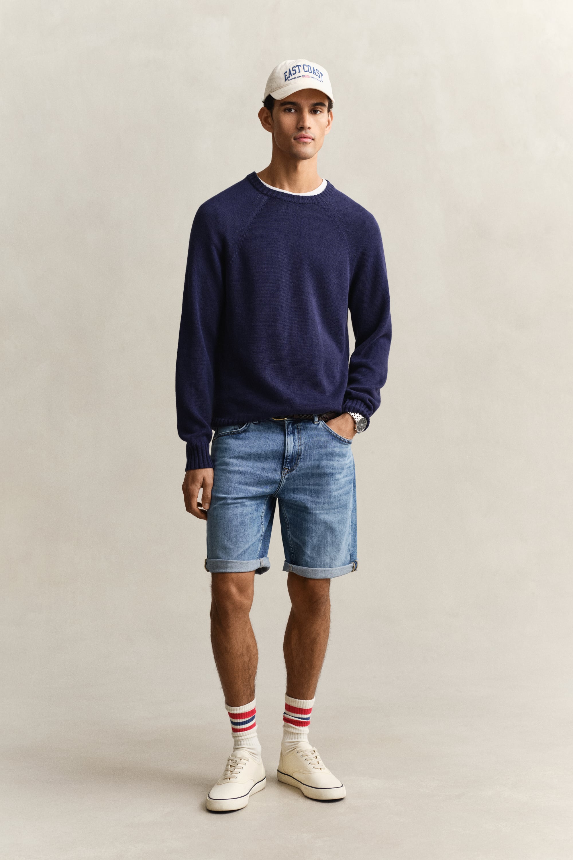 Gant Men's Light Blue Jean Shorts (44) Semi Worn In