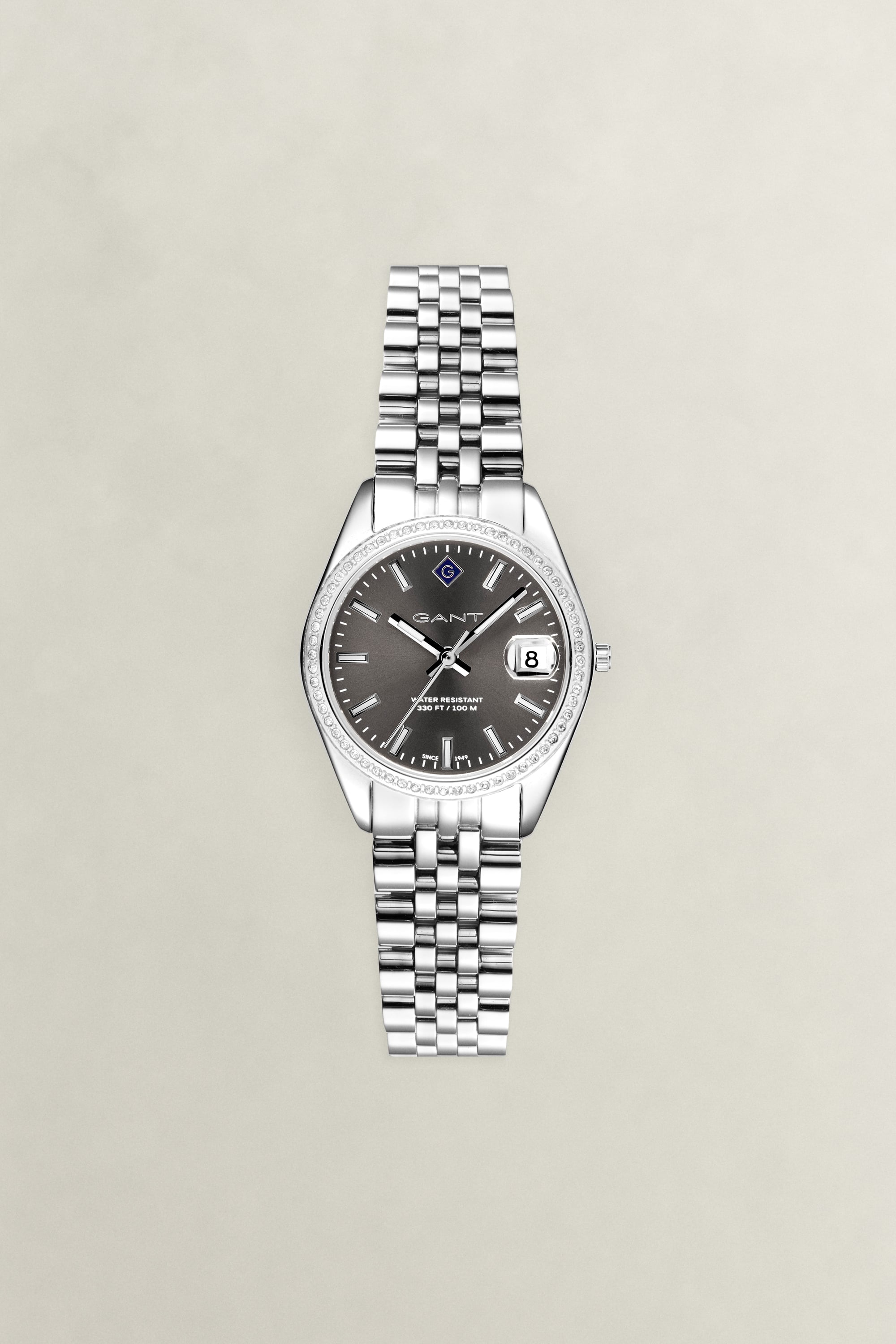 Gant Women's Grey Sussex Mini Bijou Watch (One Size) Stone