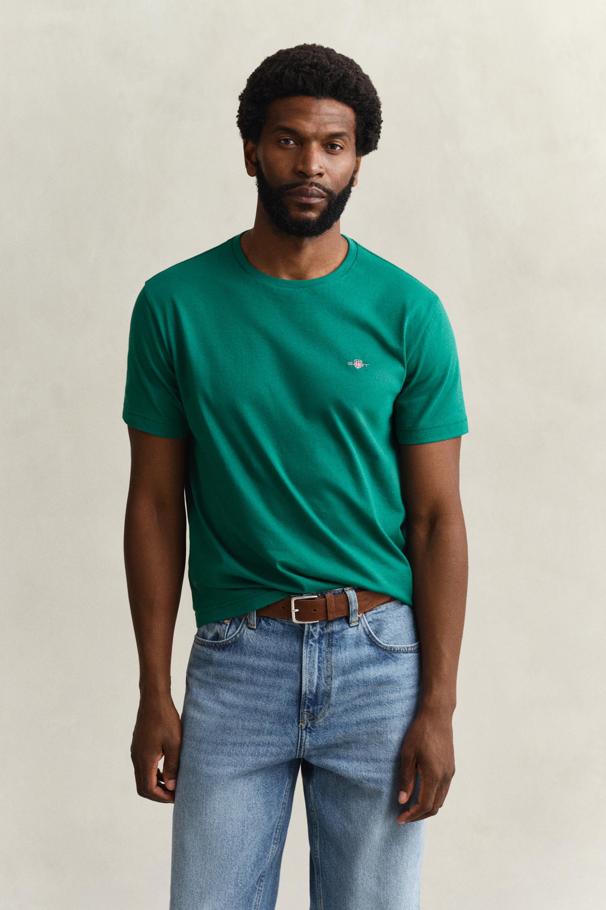 Gant Men's Botanical Hue Regular Fit Shield T-Shirt (Xxl)