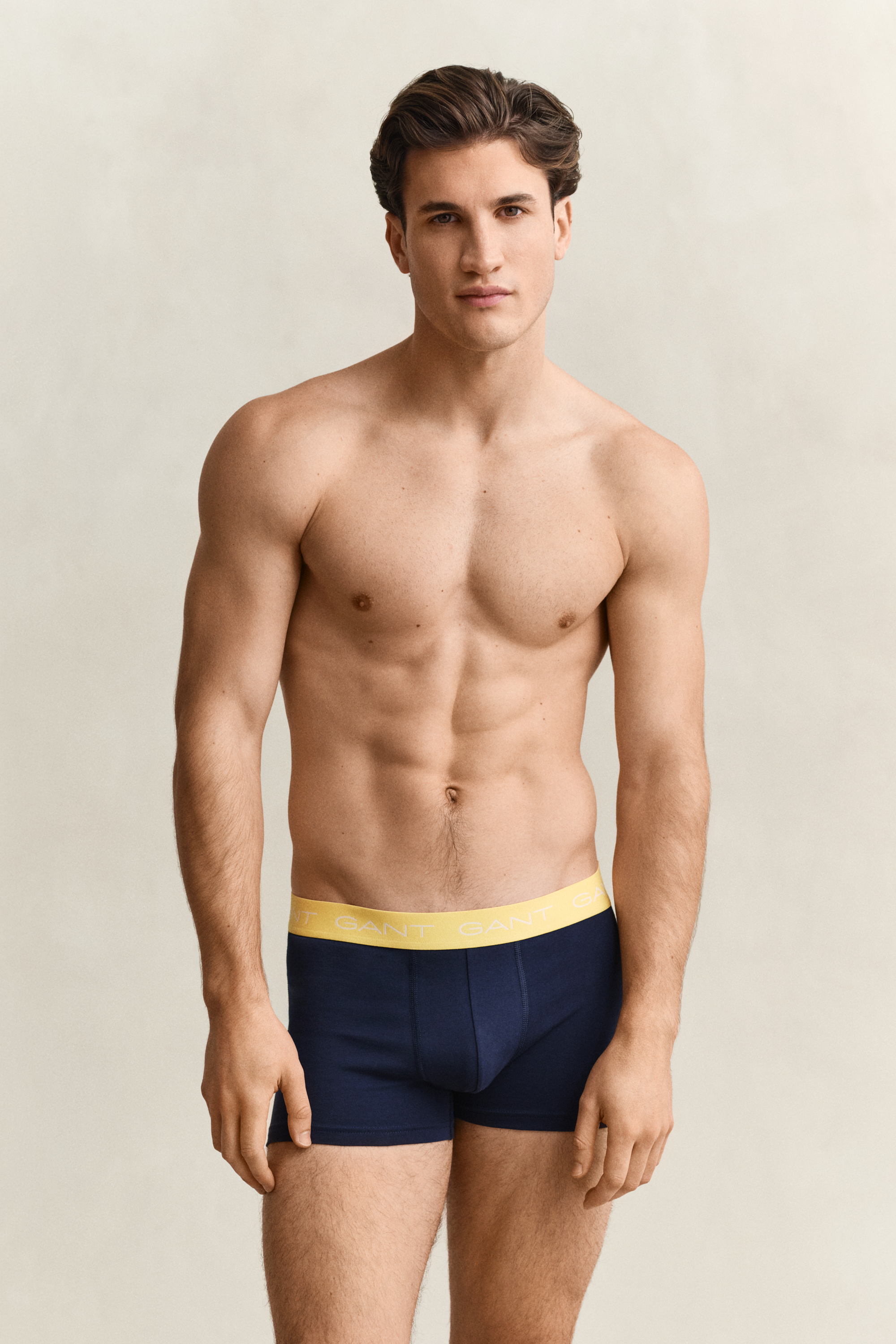 Gant Men's Navy 3-Pack Trunks (Xl) Marine