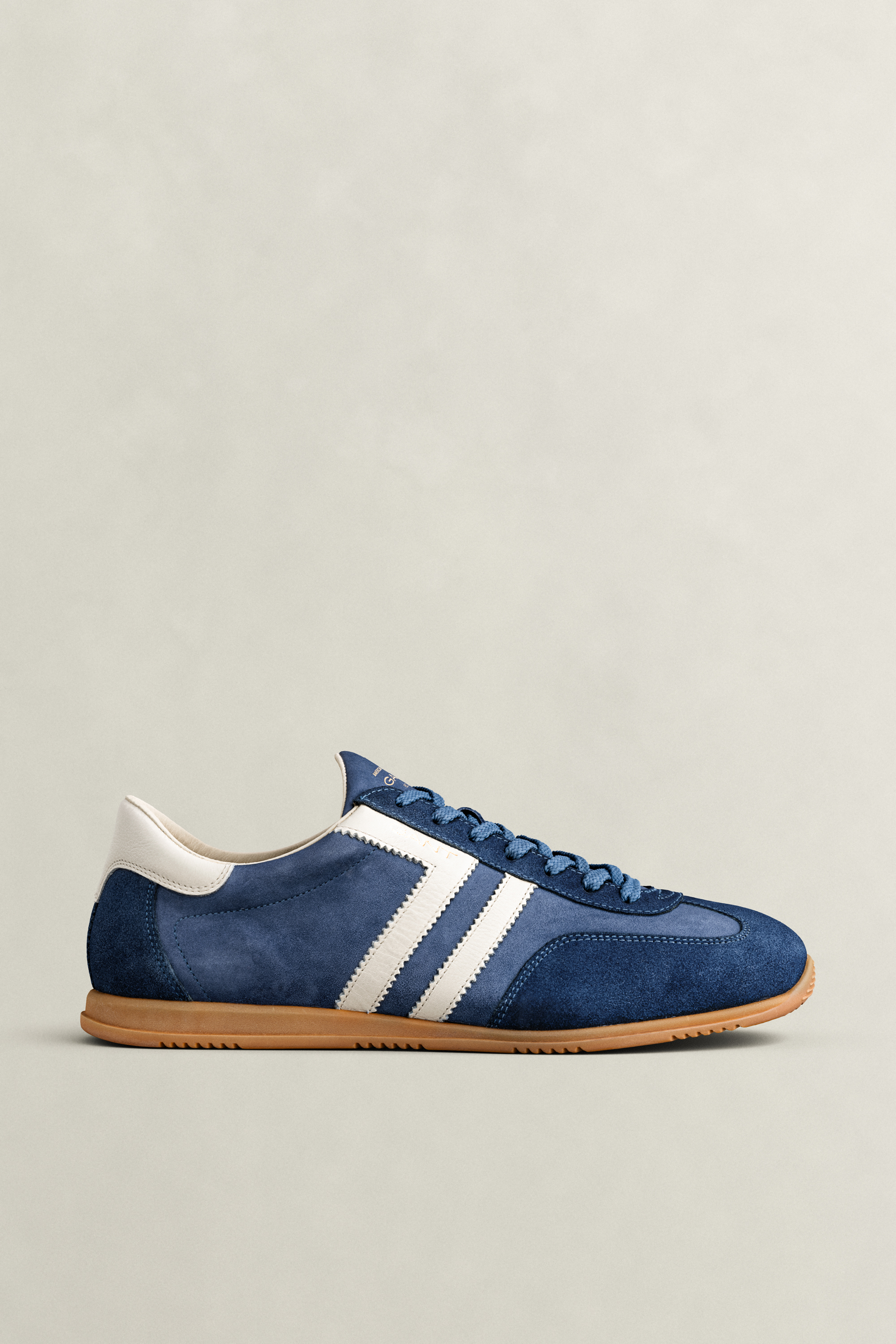 Gant Men's Faded Denim Spearclub Suede Leather Sneakers (42)