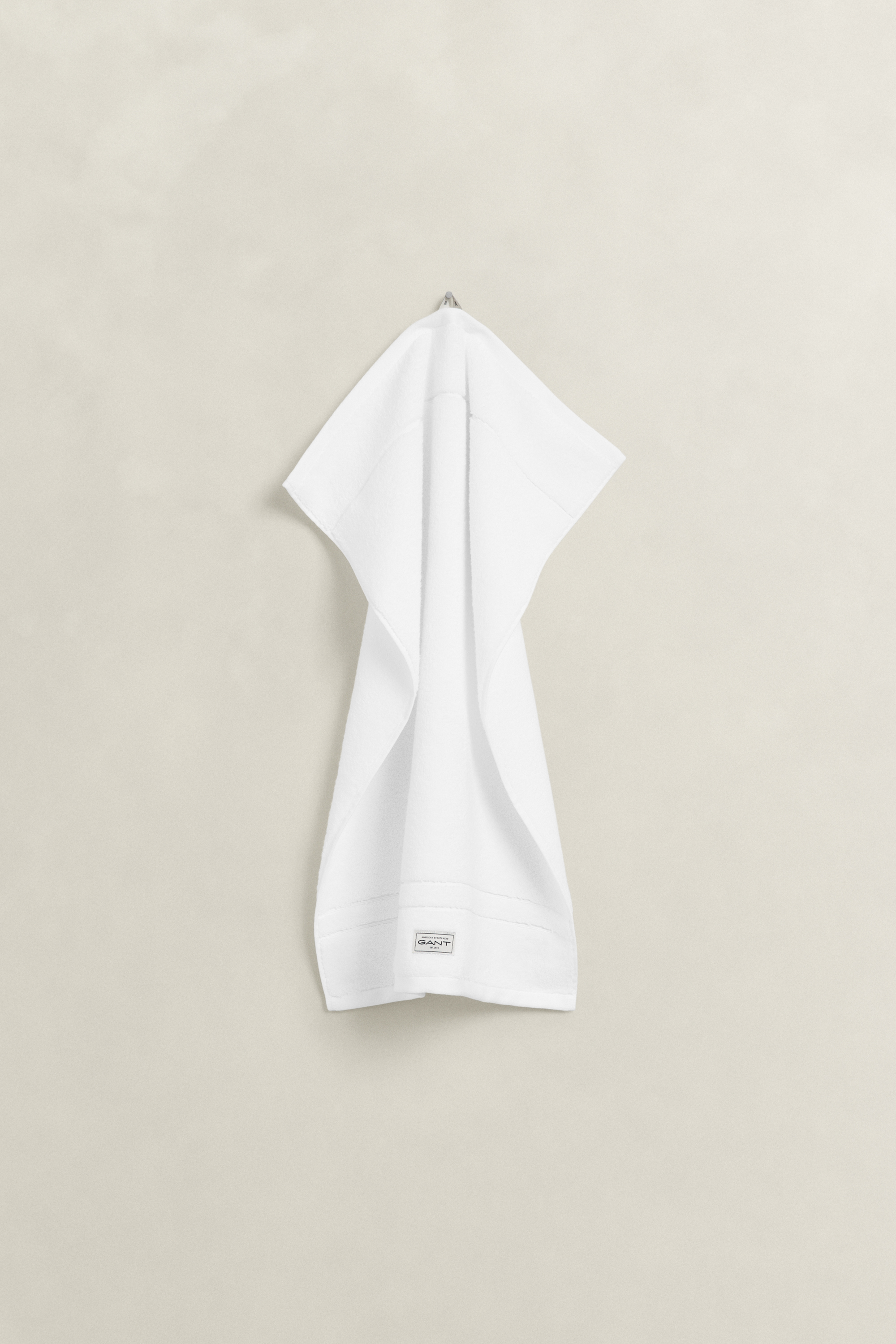 Gant Unisex White Home Decor Premium Towel 50X70 (50X70)