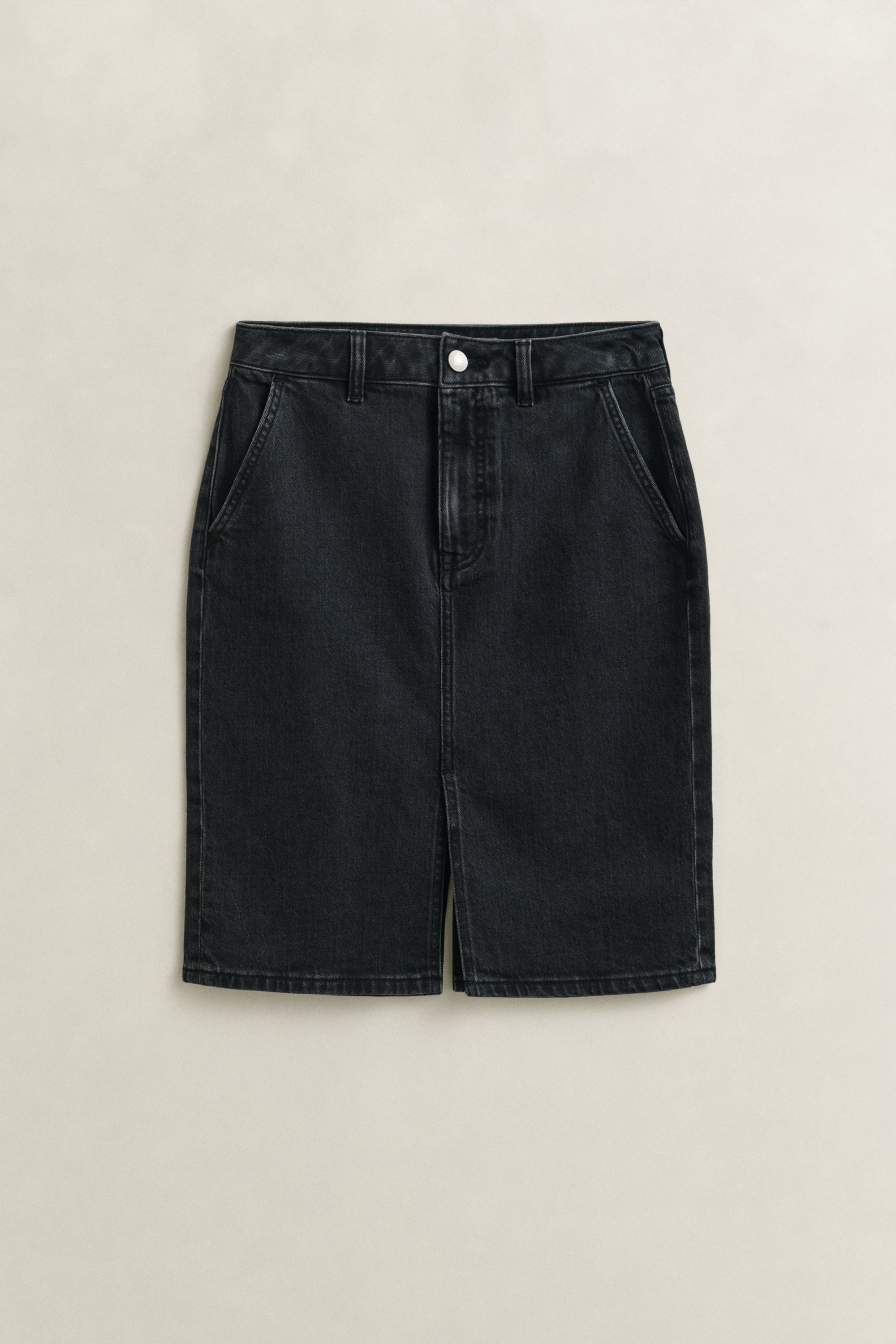 Denim Pencil Skirt
