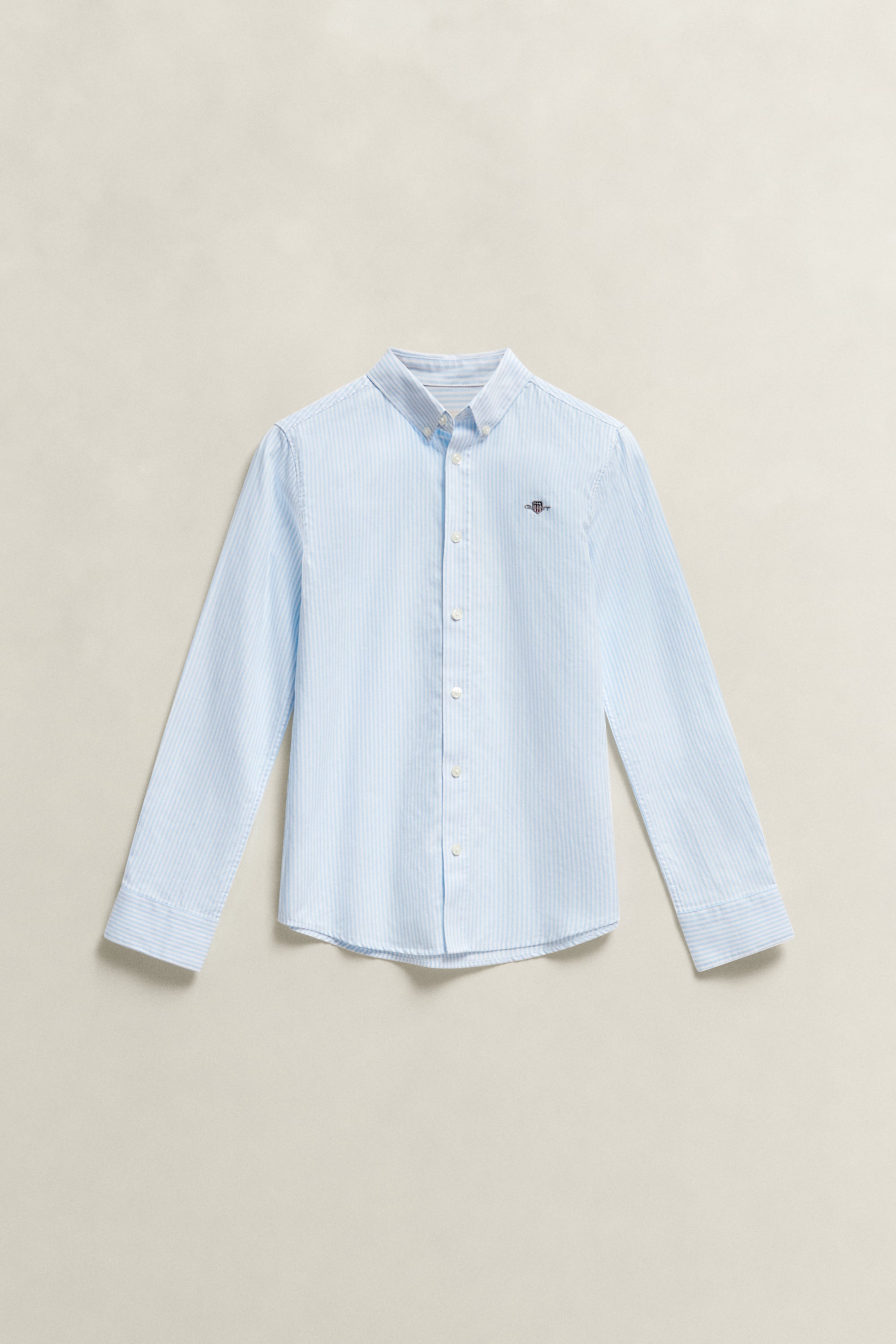Teen Boys Striped Oxford Shirt