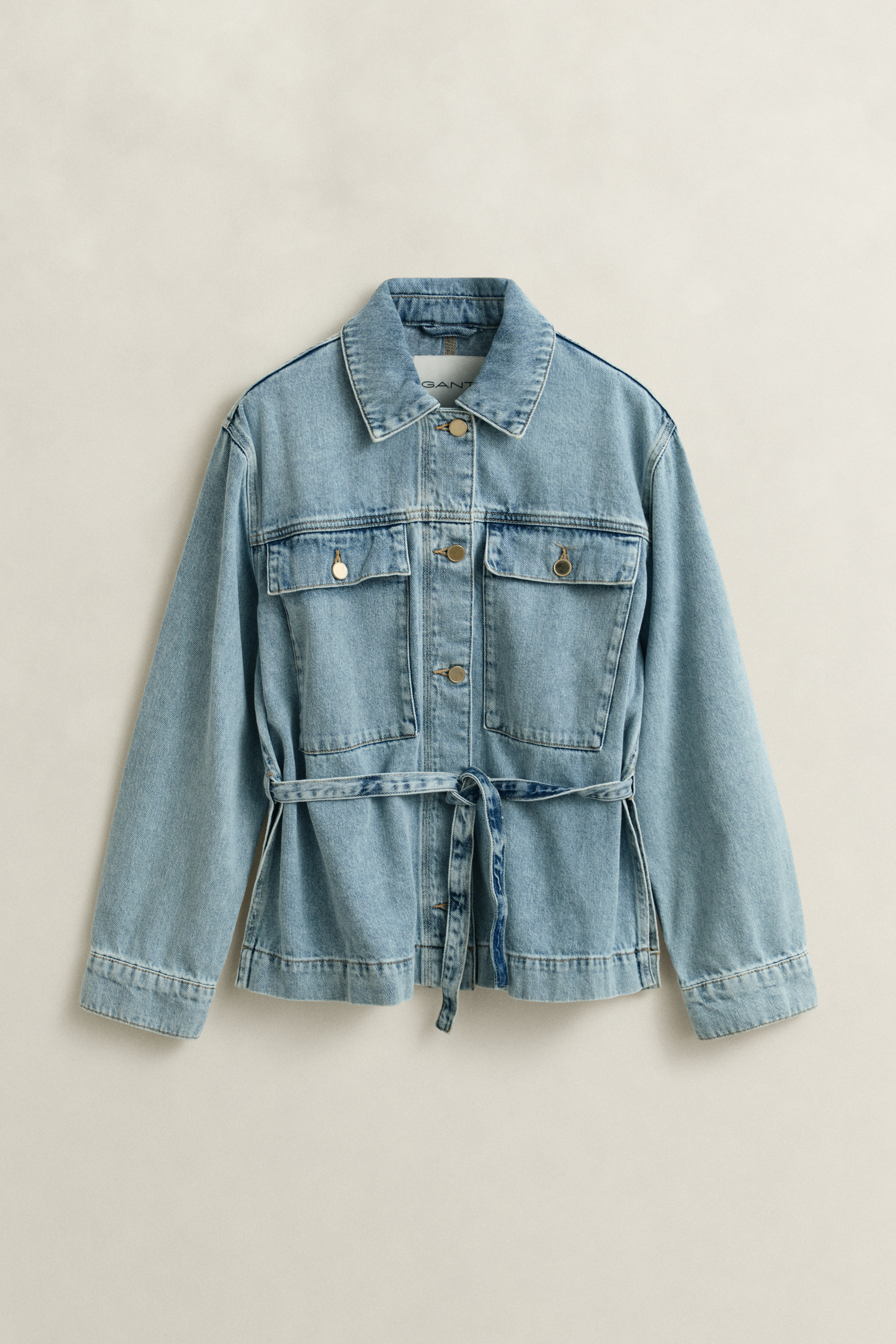 Denim Tie Jacket