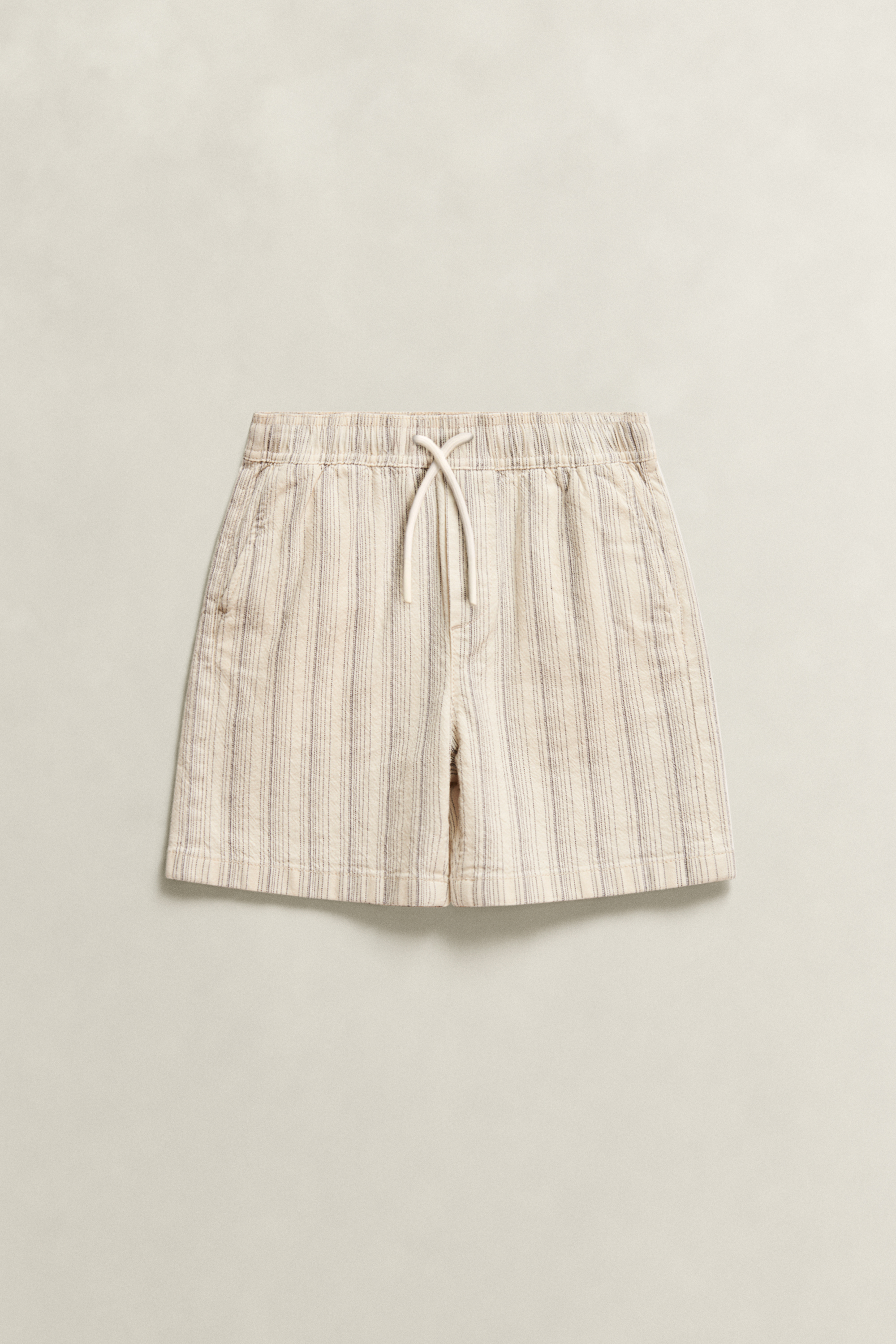 Teen Boys Linen Blend Shorts