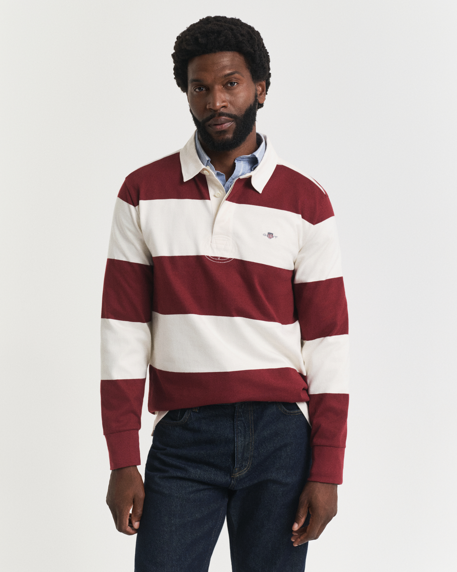 Block Striped Heavy Rugger - GANT