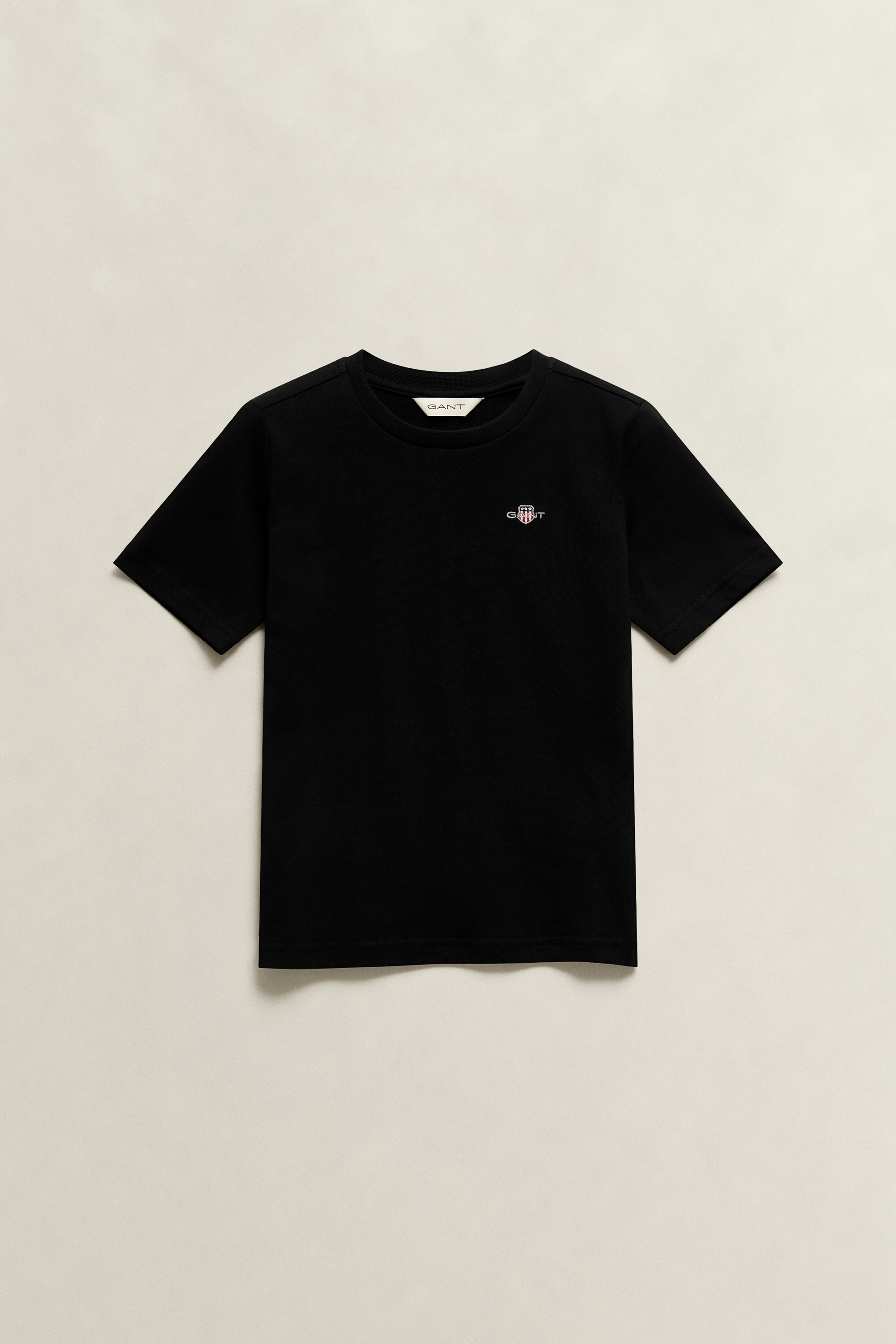 Gant Unisex Kids Black Kids Shield T-Shirt (92)