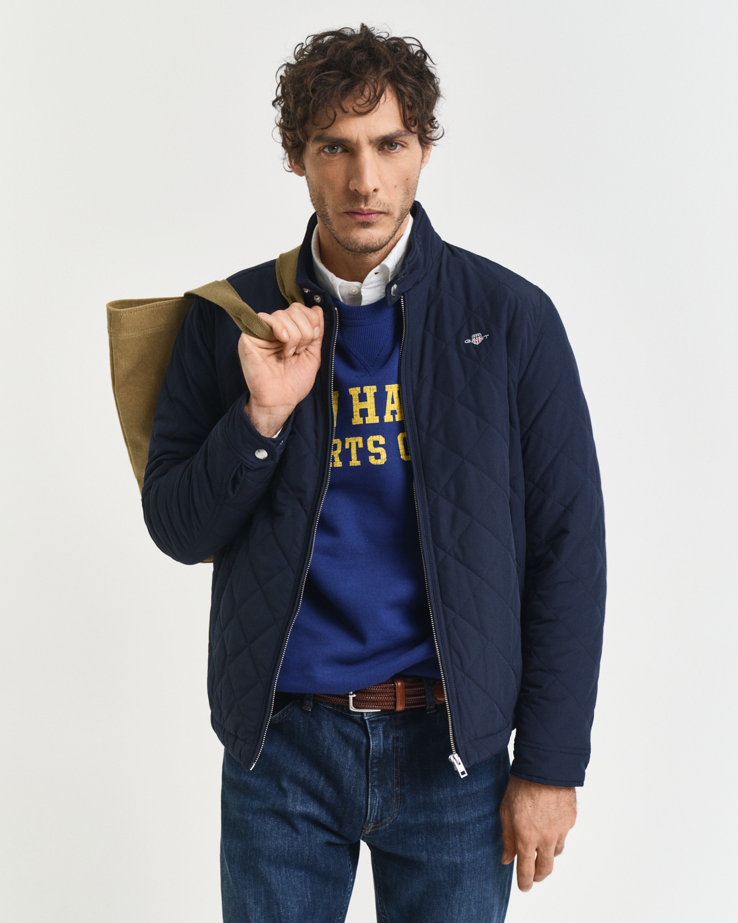 Gant Men's Light Quilted Windcheater (L) Large