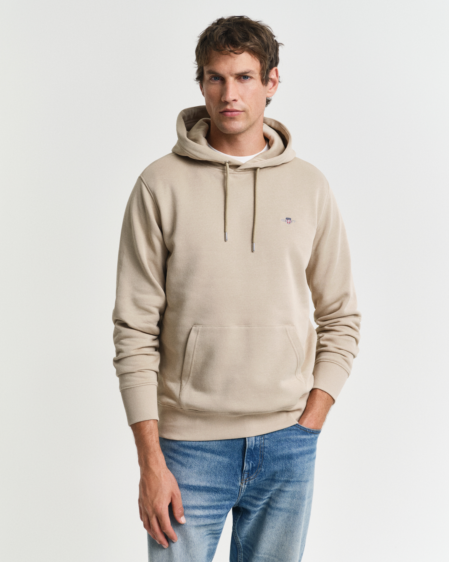 Gant Men's Silver Shield Hoodie ) Xxl
