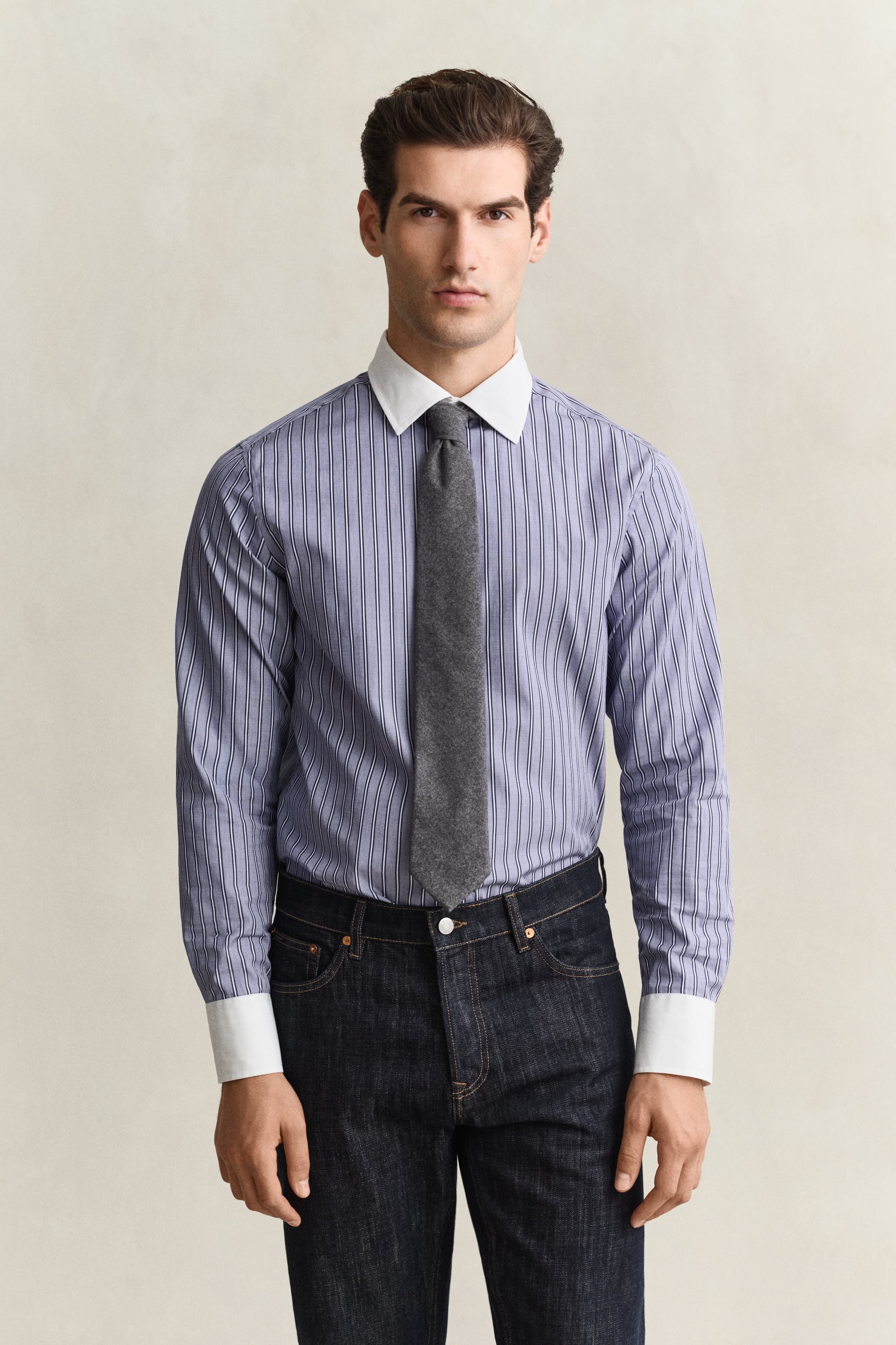 Fil à fil Striped Shirt PERSIAN