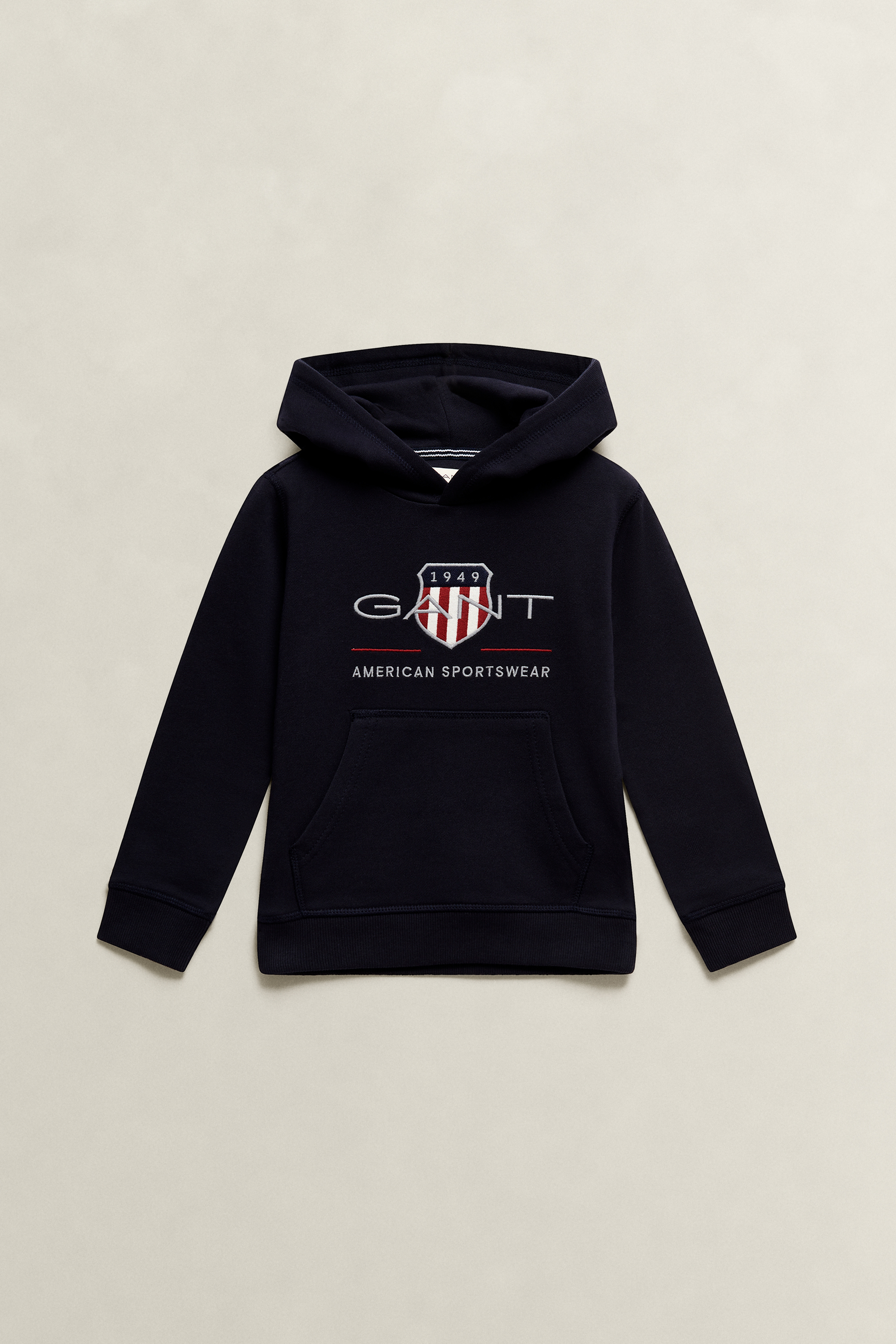 Gant Unisex Kids Navy Kids Archive Shield Hoodie (122) Evening Blue
