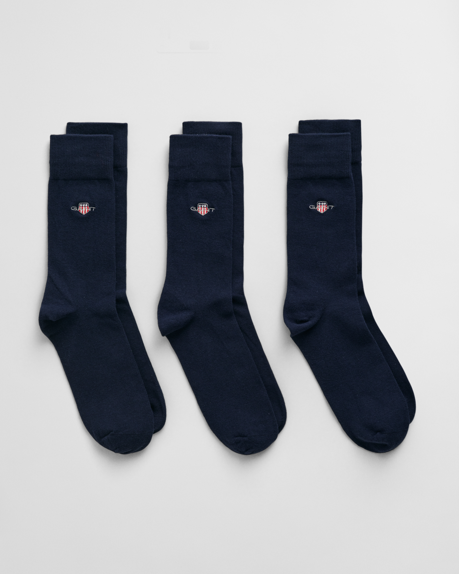 Gant Men's Blue 3-Pack Shield Socks (40-42) Size 40-42