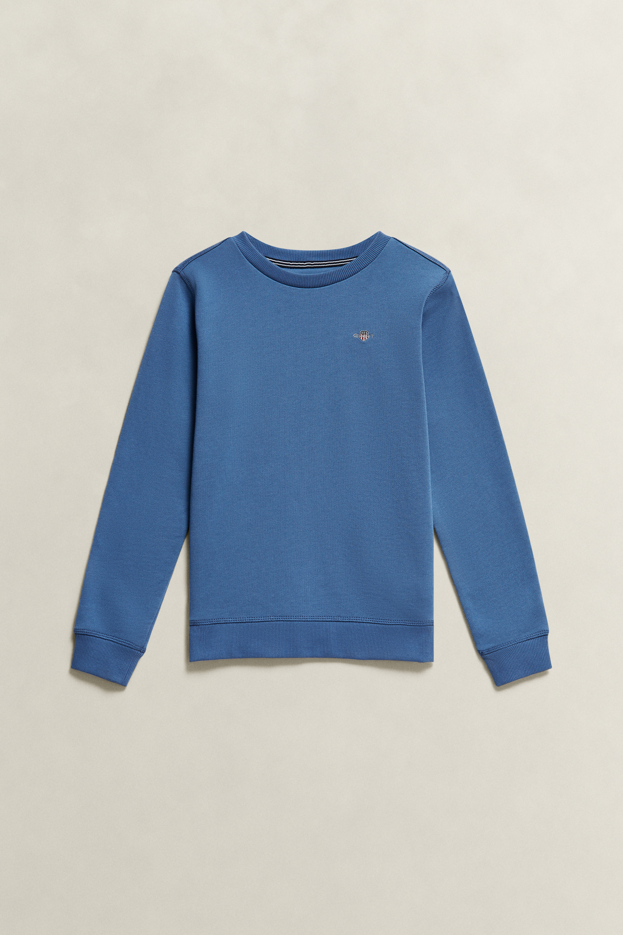 Gant Unisex Blue Teens Shield Sweatshirt (134) Salty Sea