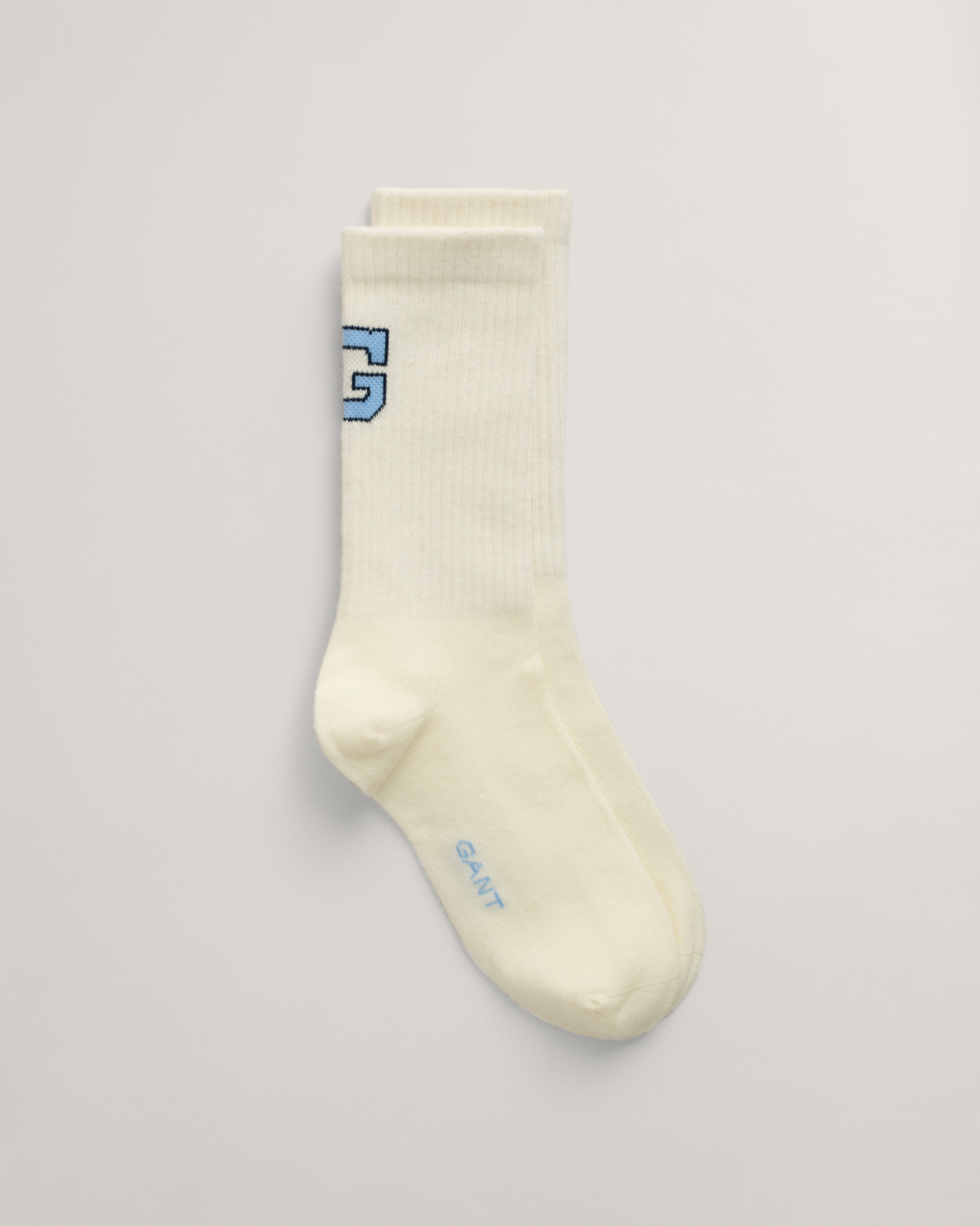 Gant Men White Solid Socks main image 0
