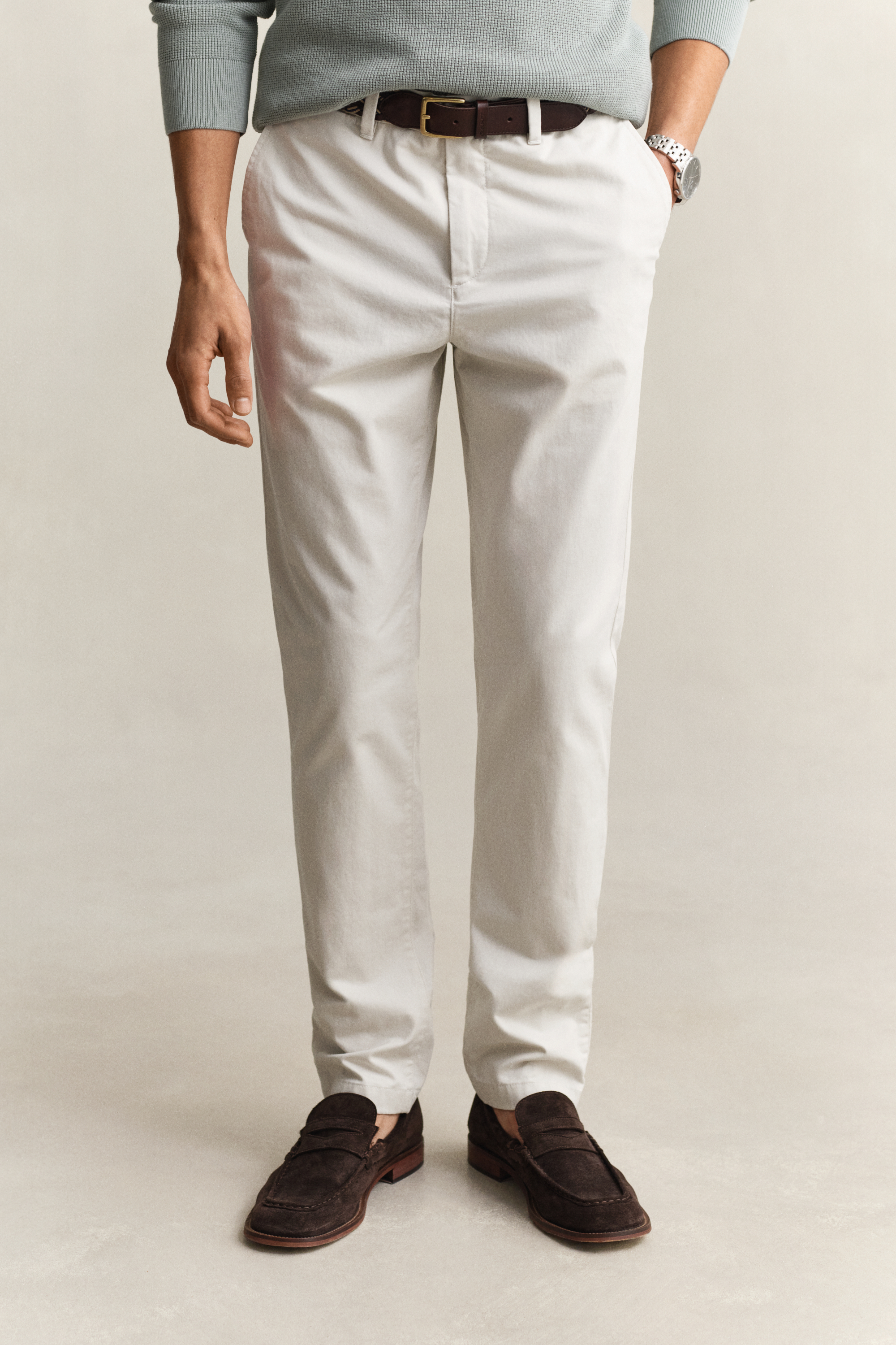 Gant Men's Sand Slim Fit Classic Chinos (38/34)