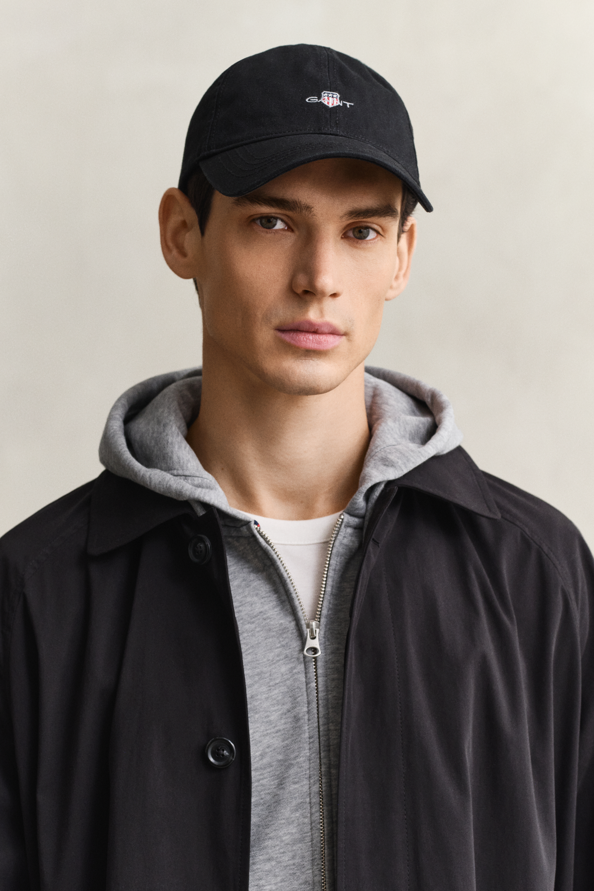 Gant Men's Black Shield Cotton Twill Cap (One Size) - Image 4
